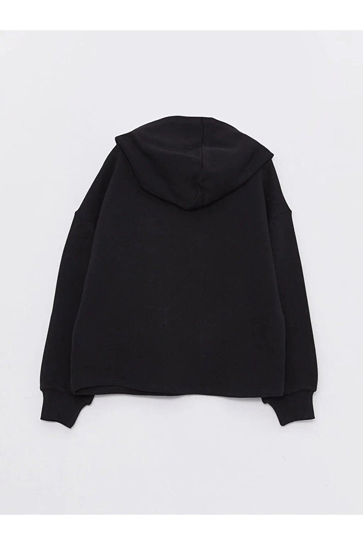 BENETTON KIZ ÇOCUK K SMU UK_BENETTON LOGOLU KAPŞONLU SWEATSHİRT 222A3J68C202K