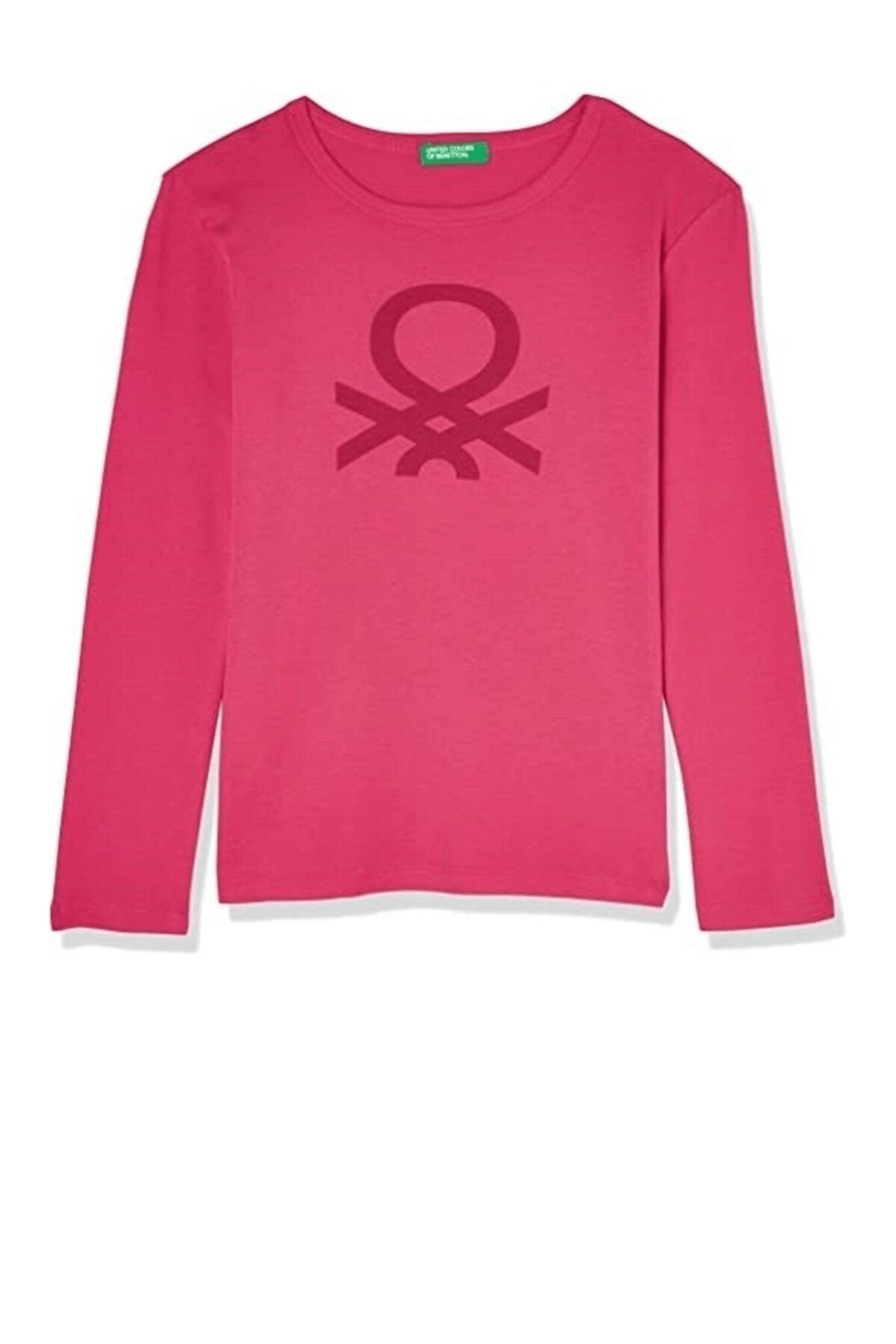 BENETTON KIZ ÇOCUK K SMU UK_BENETTON YAZI/LOGOLU T-SHİRT 222A3I9WC10CI