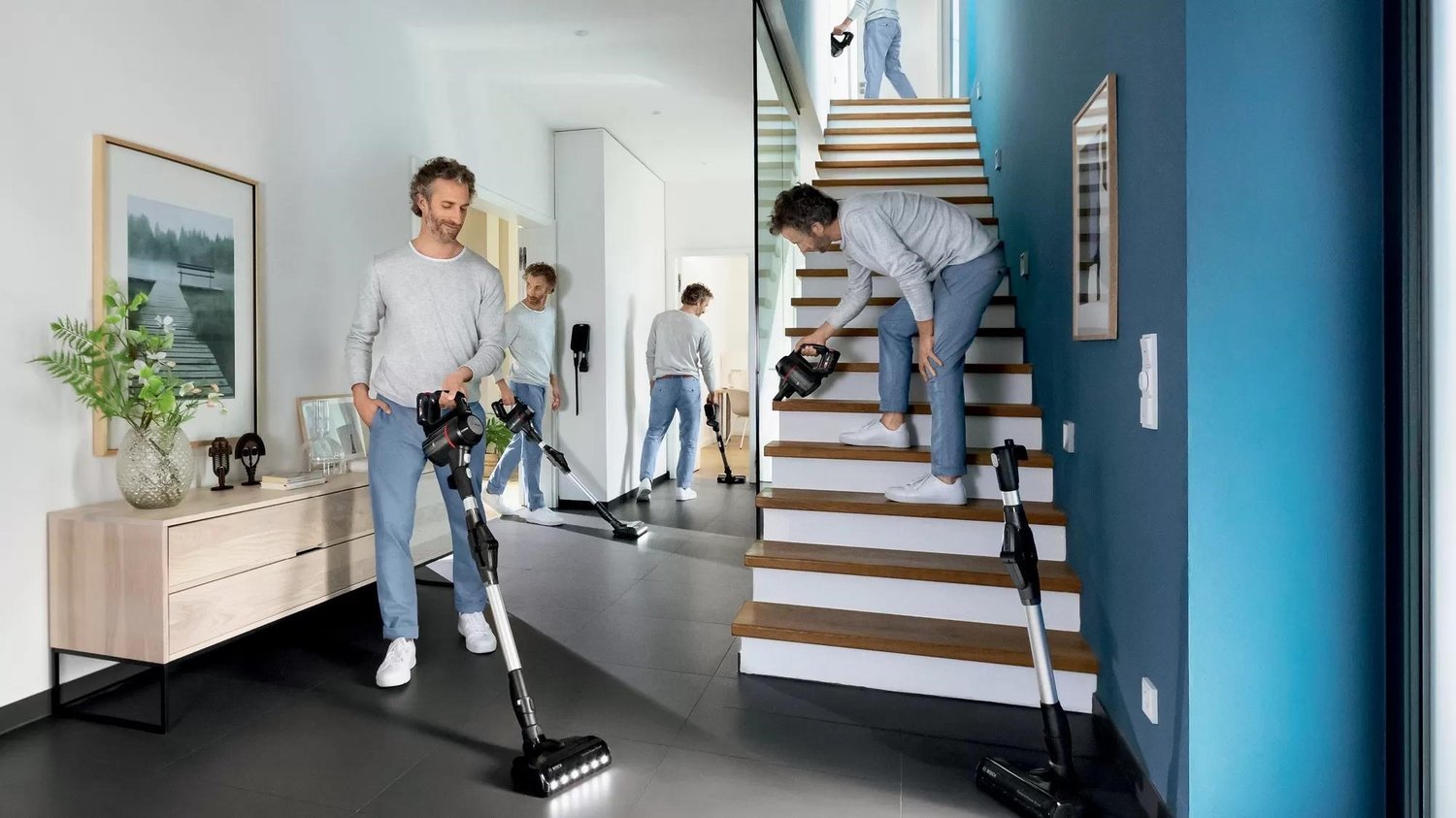 BOSCH DİK ŞARJLI ELEKTRİK SÜPÜRGESİ BCS712XXL