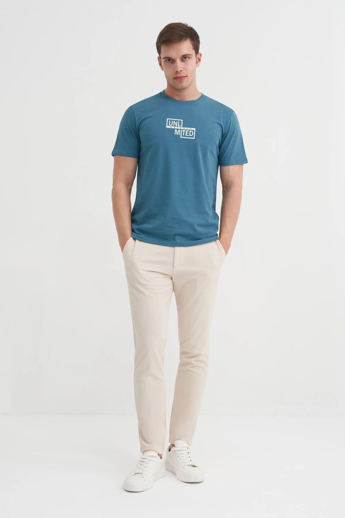 CAZADOR ERKEK 4166 BIS YK T-SHIRT 25YCEEO04166