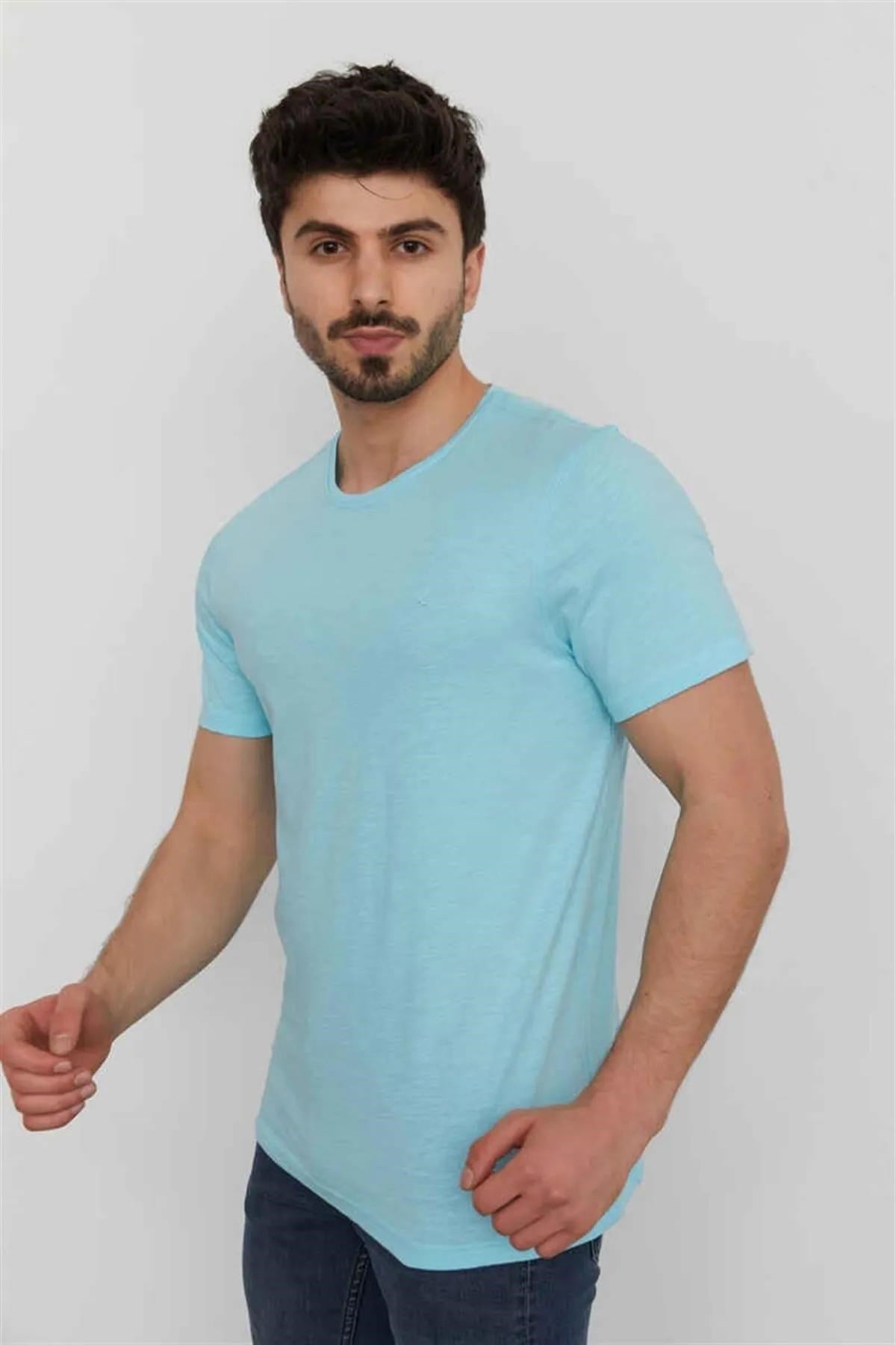 CAZADOR ERKEK 4602 ORTA BİS FLAMLI T-SHIRT 23YCEEO04602