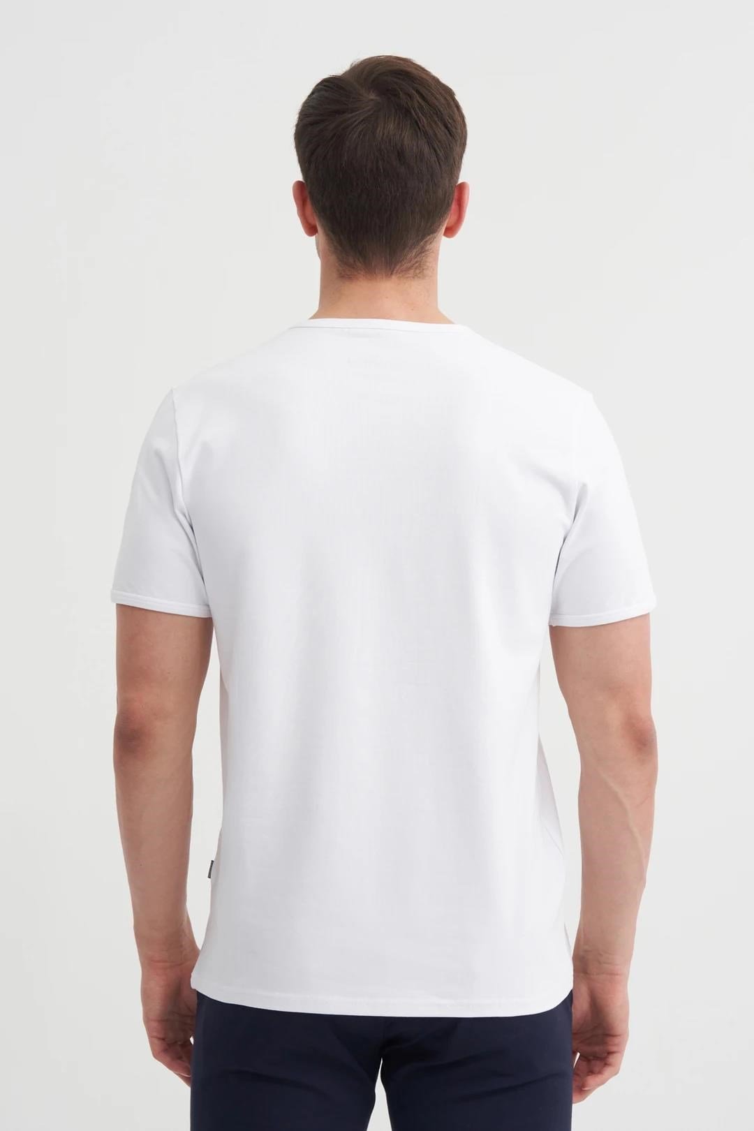 CAZADOR ERKEK 4619 STN V. T-SHIRT 25YCEEO04619