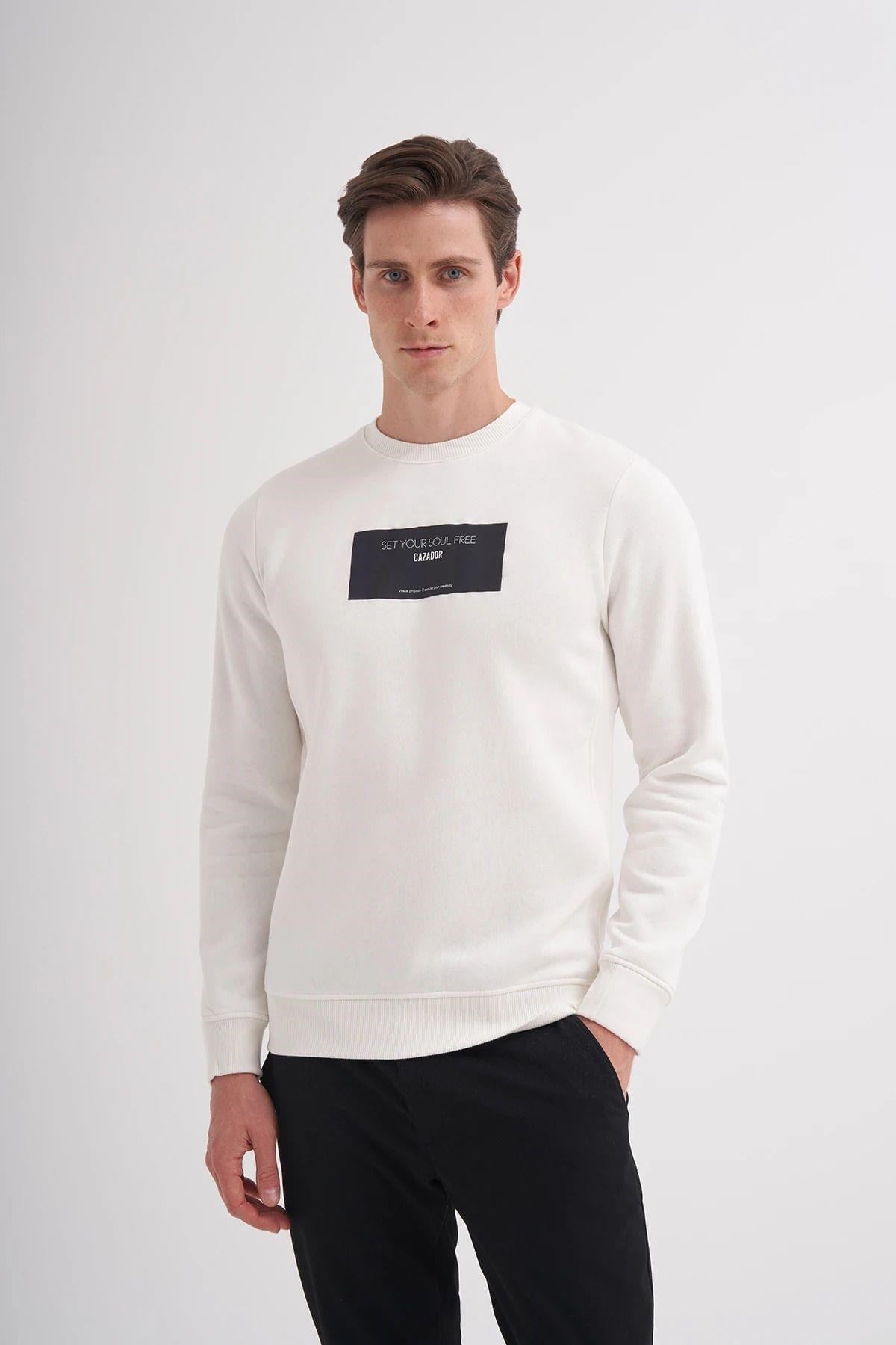 CAZADOR ERKEK 5023 3 İPLİK SWEAT 24KCEEO05023