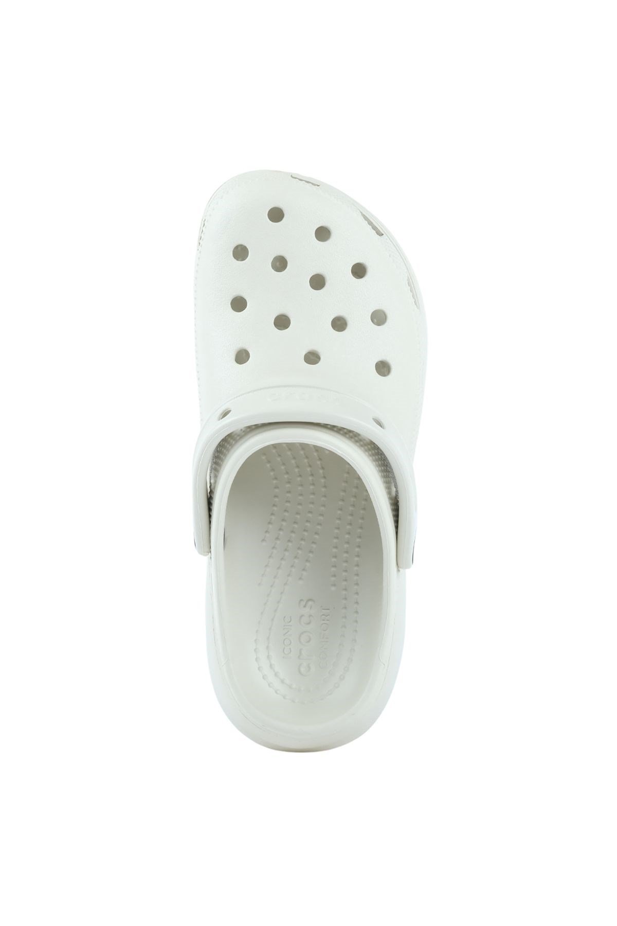 CROCS KADIN CLASSİC PLATFORM CLOG W TERLİK 206750_2Y2