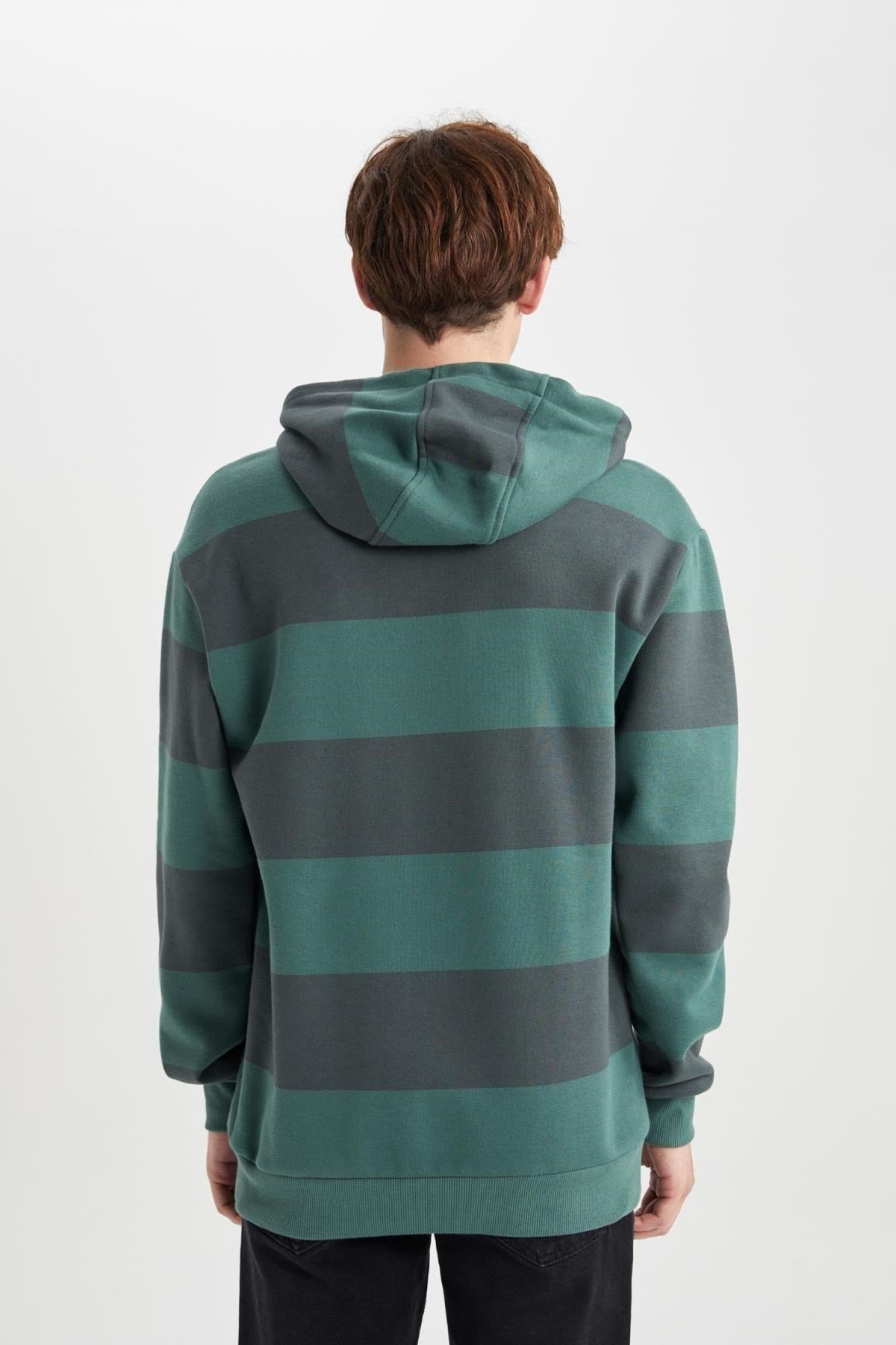 DEFACTO ERKEK CALİFORNİA SWEATSHİRT B1654AX