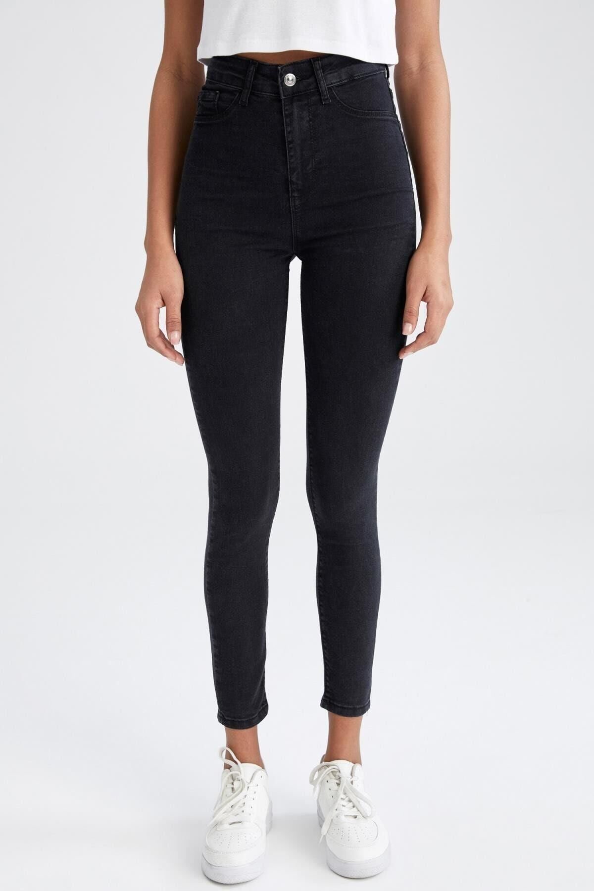 DEFACTO KADIN SUPER SKİNNY FİT YÜKSEK BEL JEAN PANTOLON X0797AZ