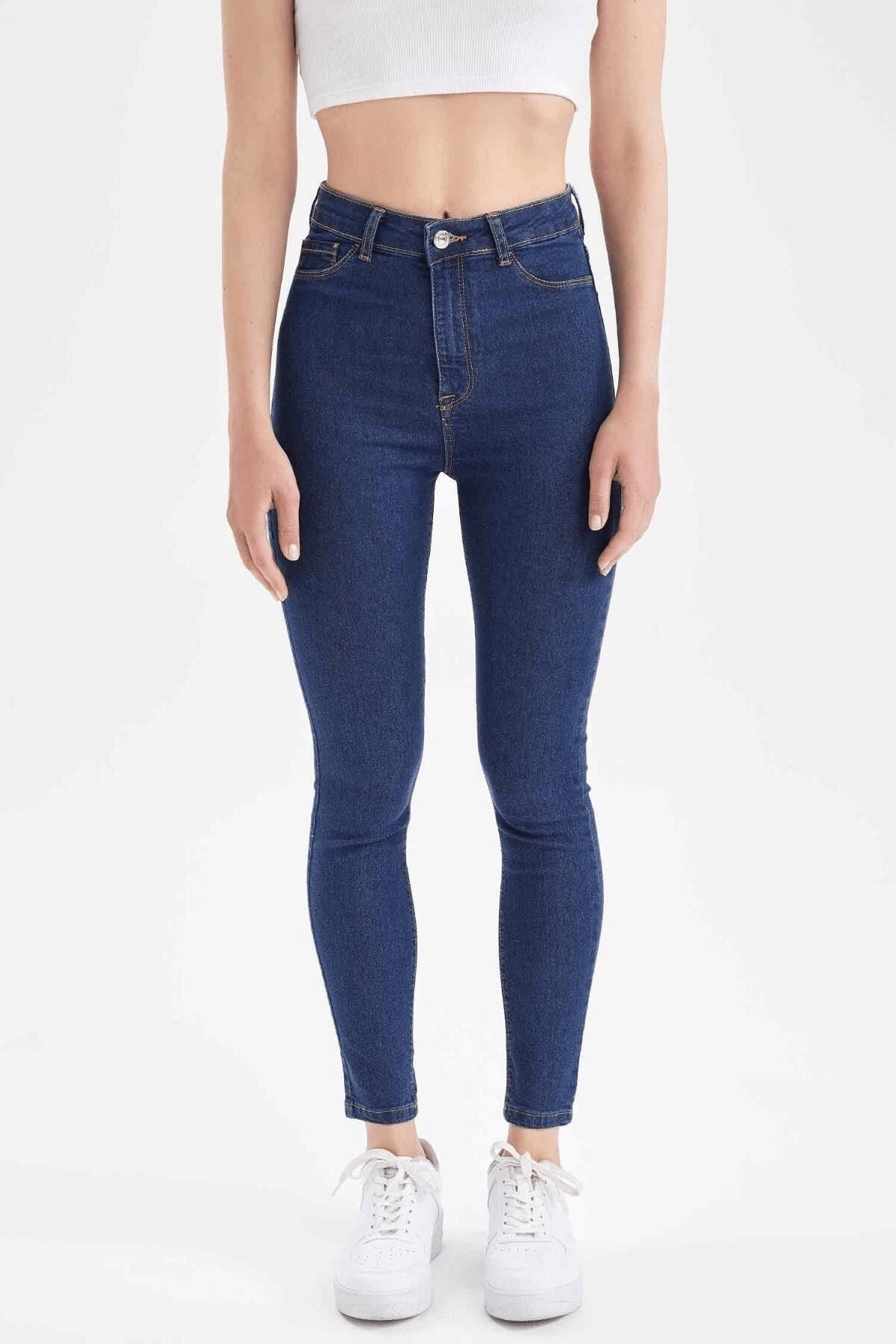 DEFACTO KADIN SUPER SKİNNY FİT YÜKSEK BEL JEAN PANTOLON X0797AZ