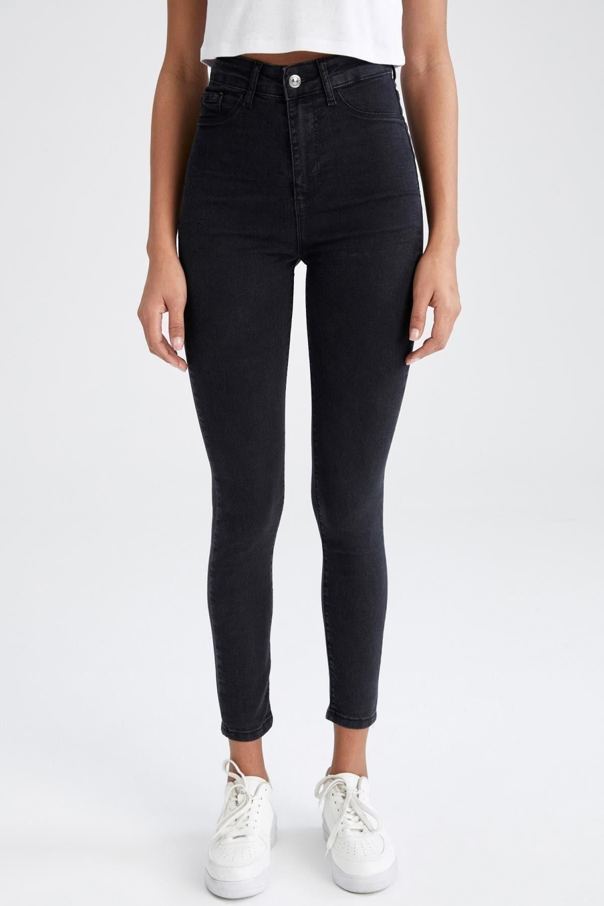 DEFACTO KADIN SUPER SKİNNY FİT YÜKSEK BEL JEAN PANTOLON X0797AZ
