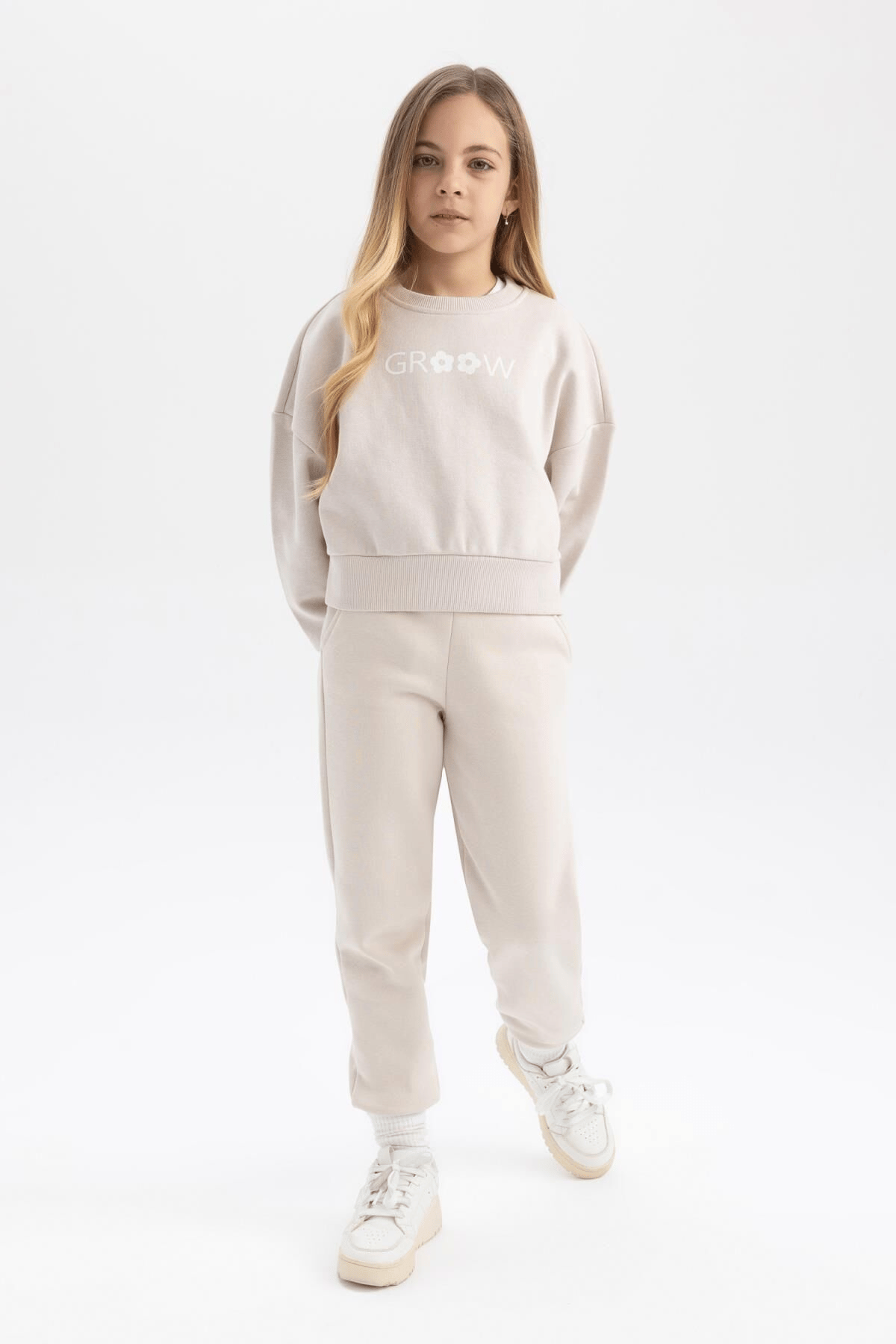 DEFACTO KIZ ÇOCUK KALIN JOGGER EŞOFMAN ALTI B4427A8
