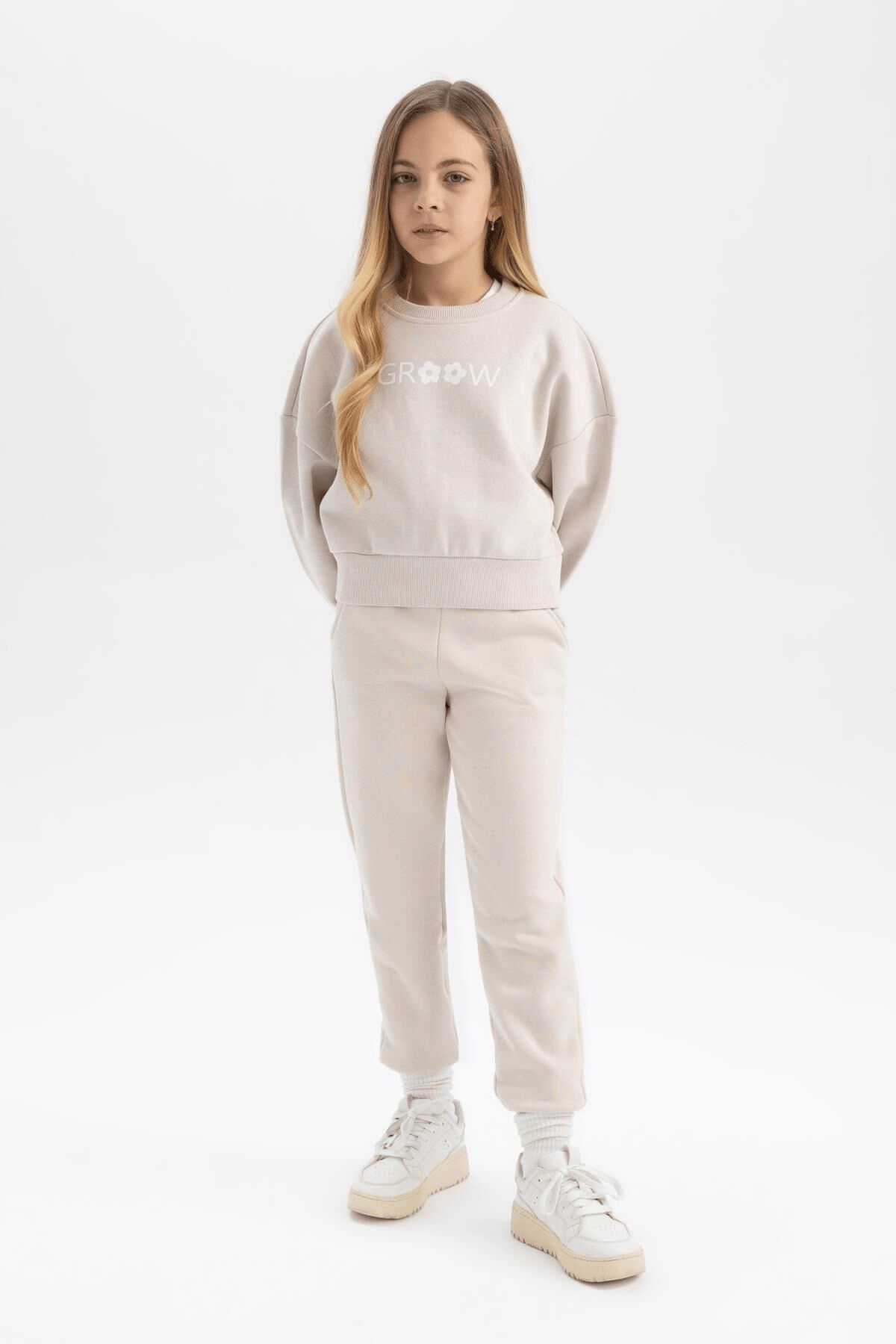 DEFACTO KIZ ÇOCUK KALIN JOGGER EŞOFMAN ALTI B4427A8