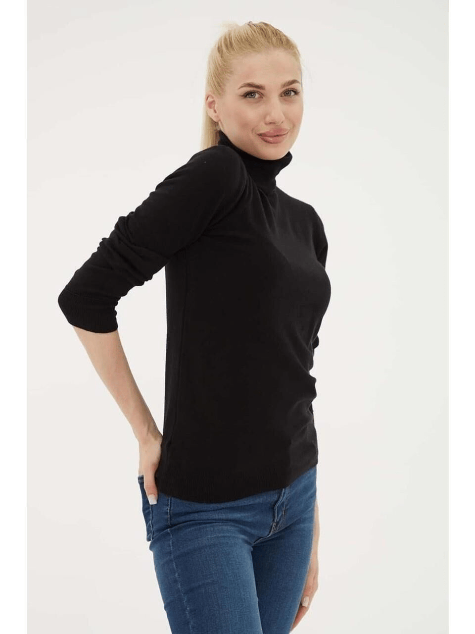 FASHION FRIENDS KADIN BAIKÇI YAKA KAZAK 24K0780K1