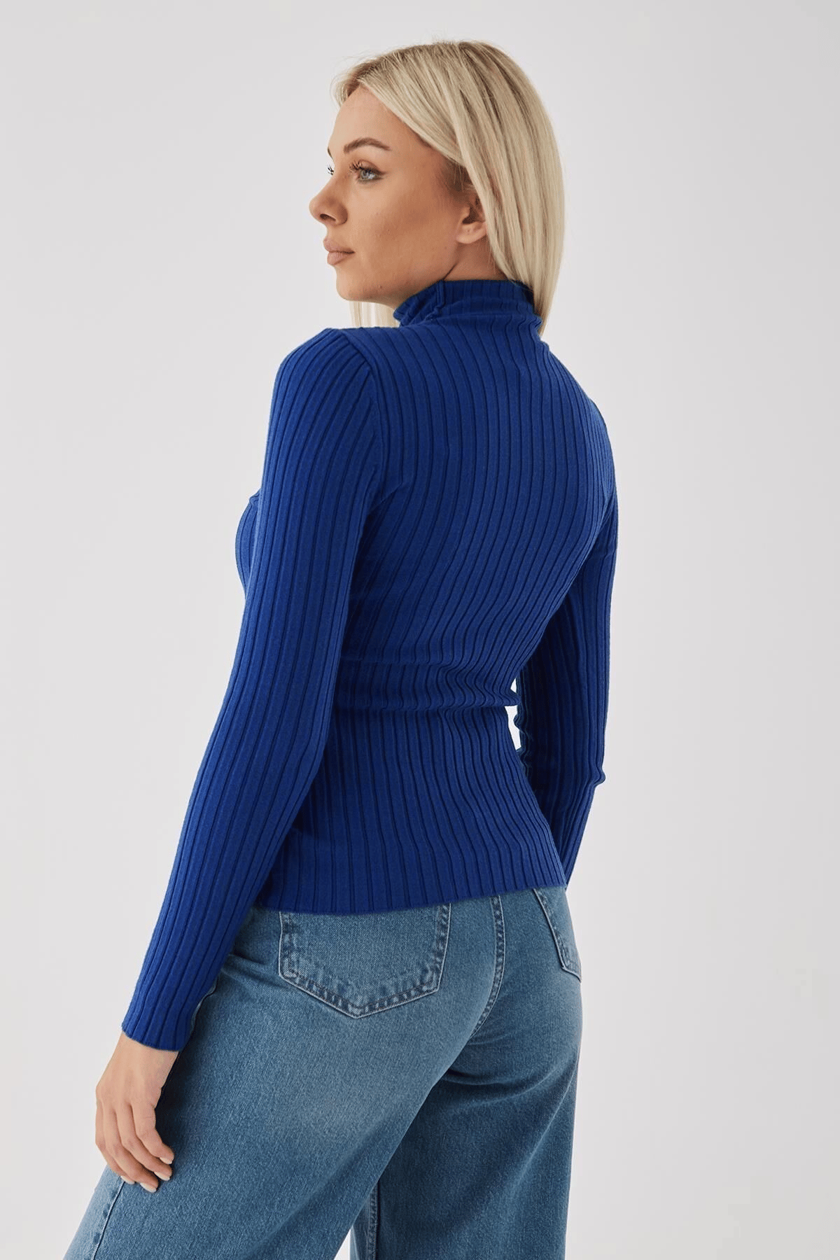 FASHION FRIENDS KADIN BALIKÇI YAKA BLUZ 23K0299K1