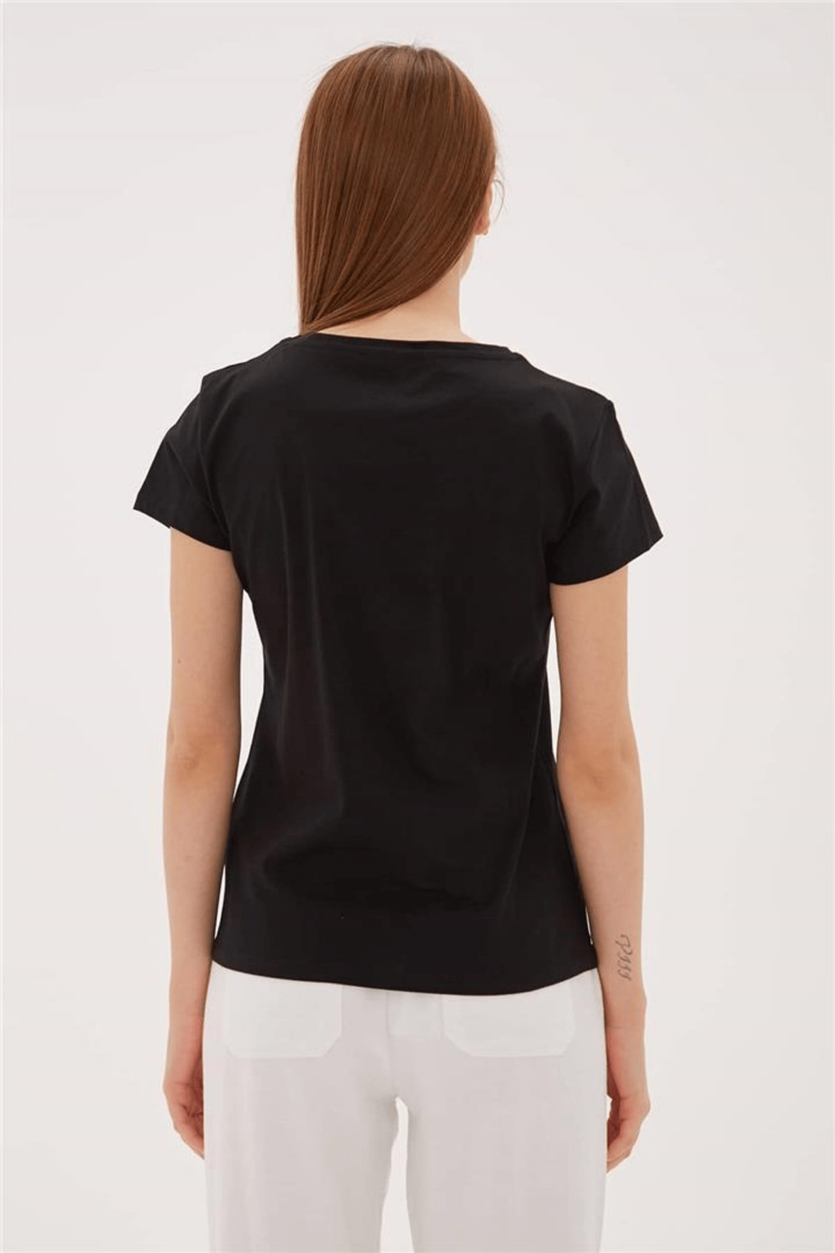 FASHION FRIENDS KADIN BASKILI T-SHİRT 23Y-TST0274K1