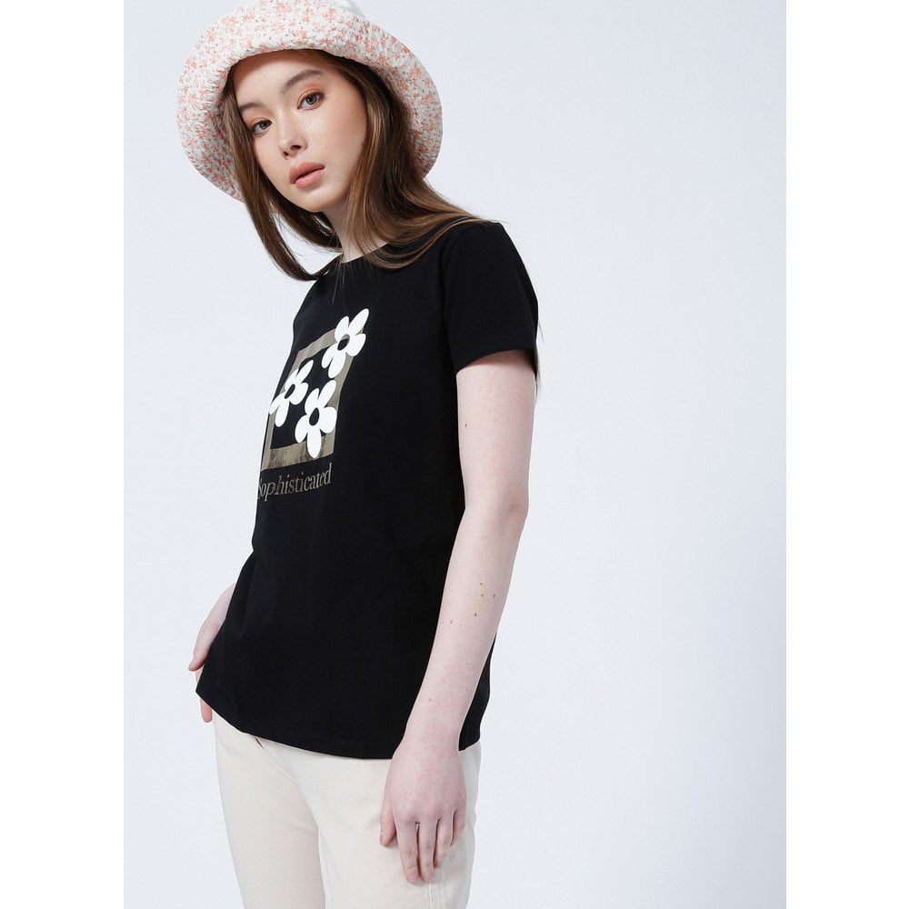 FASHİON FRİENDS KADIN Baskılı T-Shirt 22Y0014K1