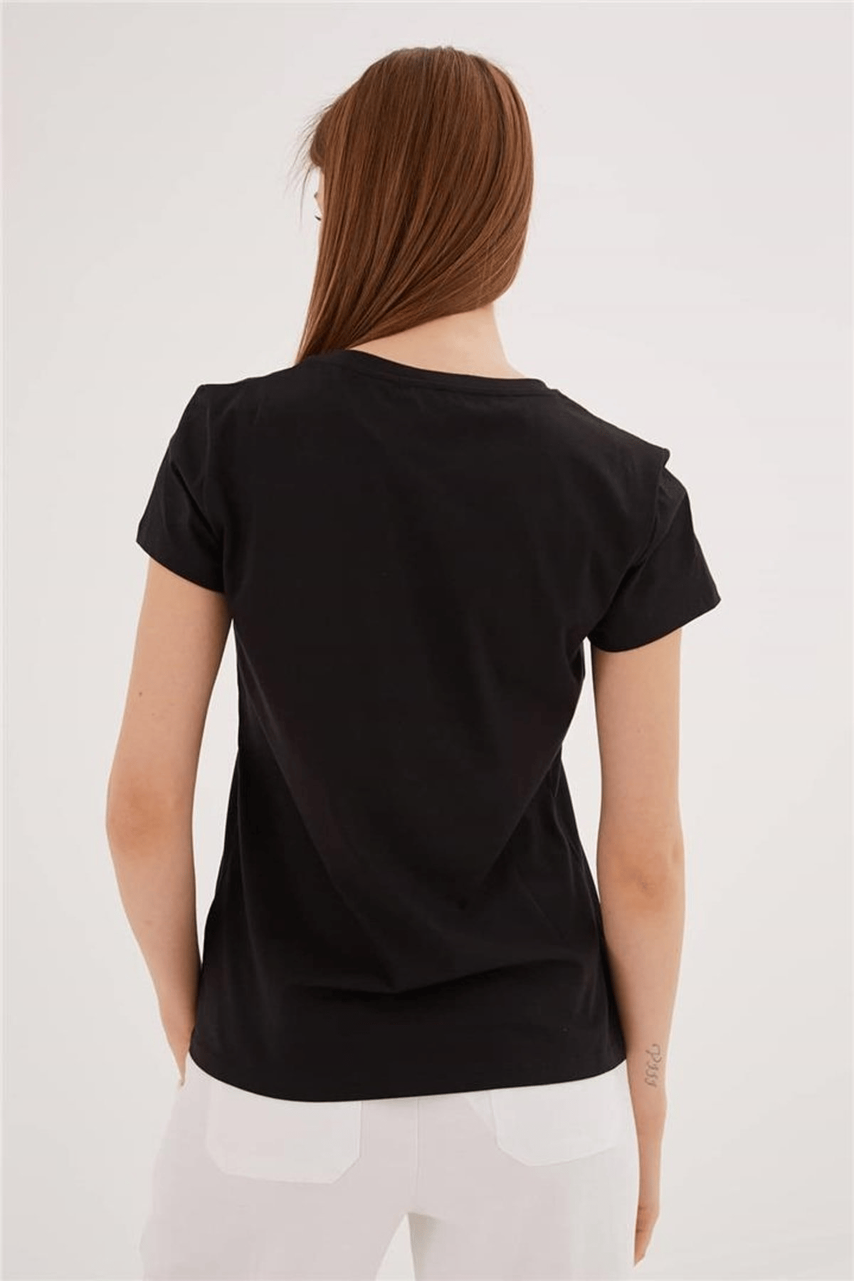 FASHION FRIENDS KADIN BASKILI T-SHİRT 23Y-TST0275K1