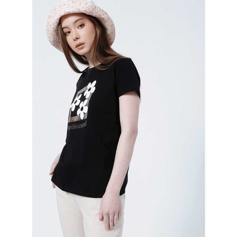 FASHİON FRİENDS KADIN Baskılı T-Shirt 22Y0014K1