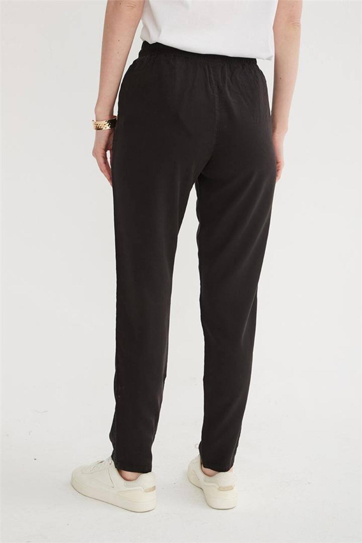 FASHION FRIENDS KADIN BELİ BAĞLAMALI PANTOLON 25Y0477K1
