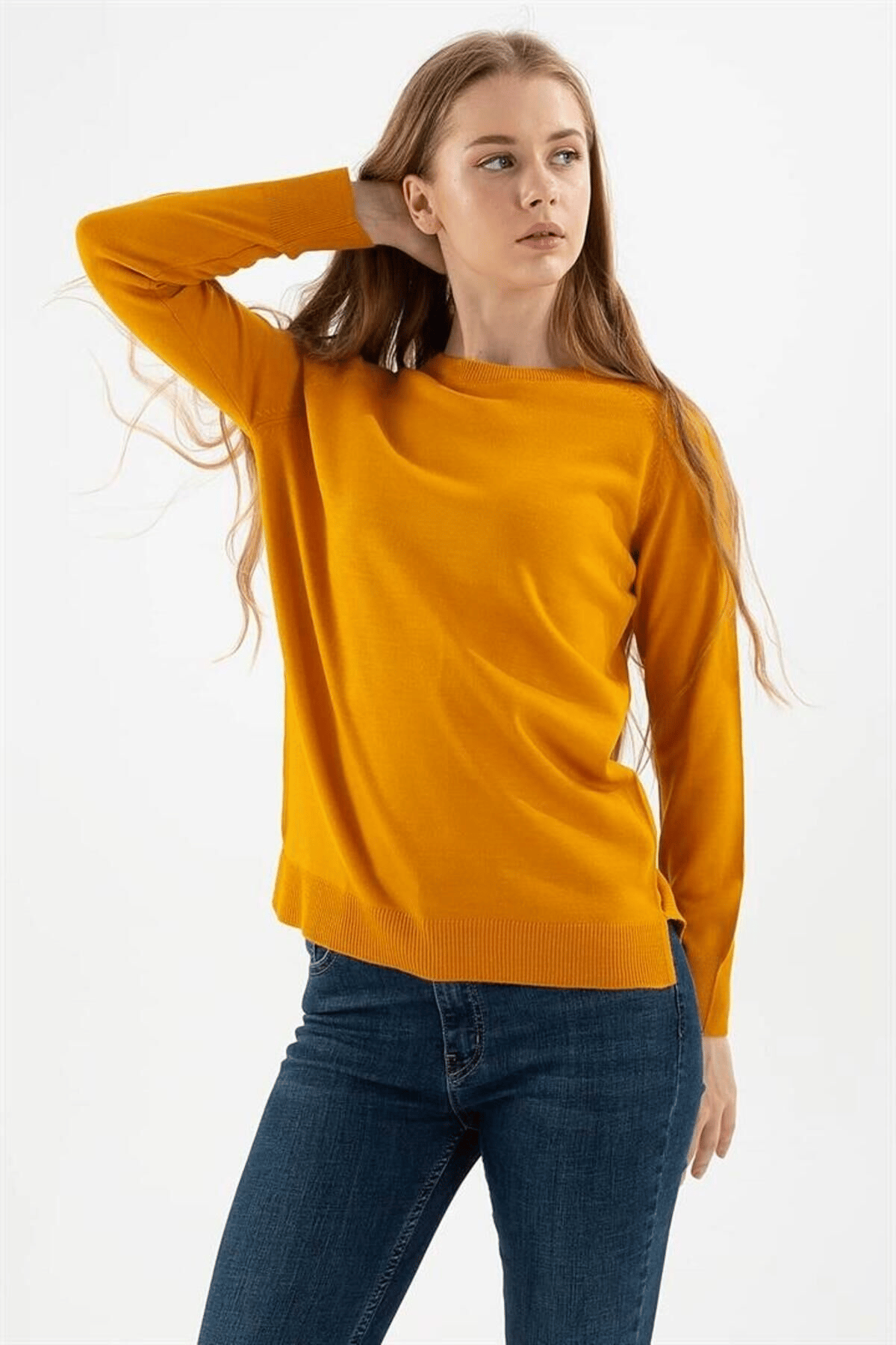 FASHION FRIENDS KADIN BİSİKLET YAKA TUNİK 23K0242K1
