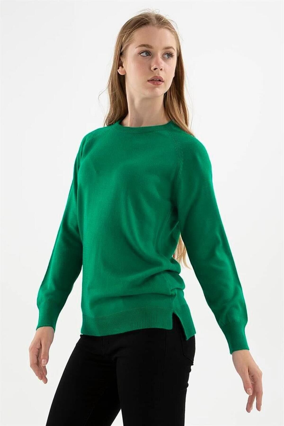 FASHION FRIENDS KADIN BİSİKLET YAKA TUNİK 23K0242K1