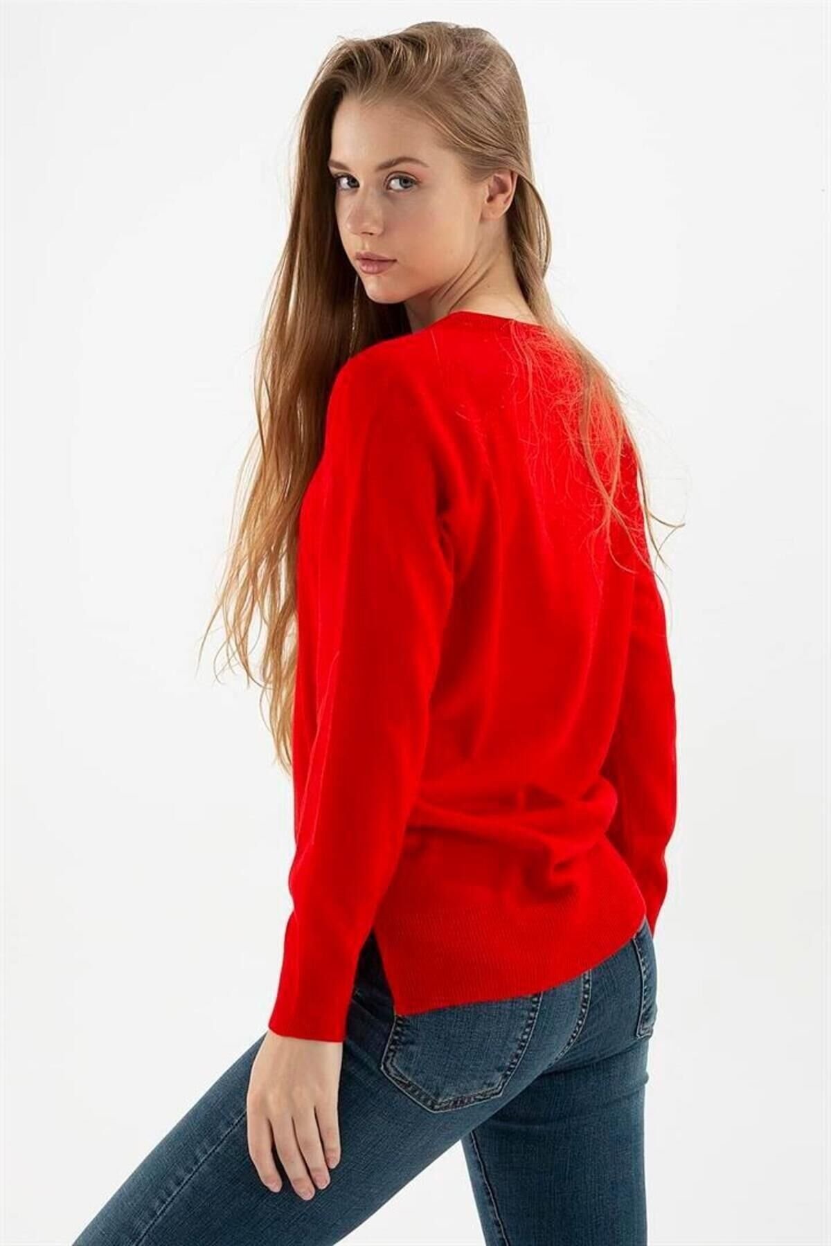 FASHION FRIENDS KADIN BİSİKLET YAKA TUNİK 23K0242K1
