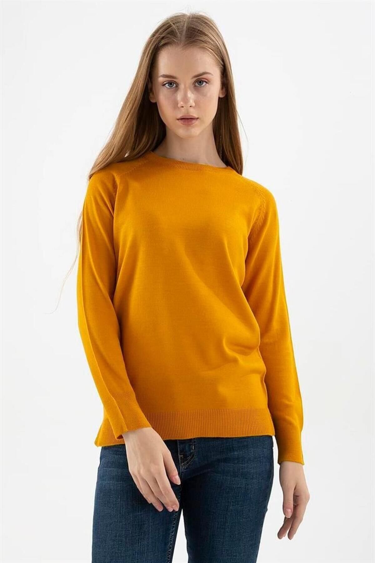 FASHION FRIENDS KADIN BİSİKLET YAKA TUNİK 23K0242K1