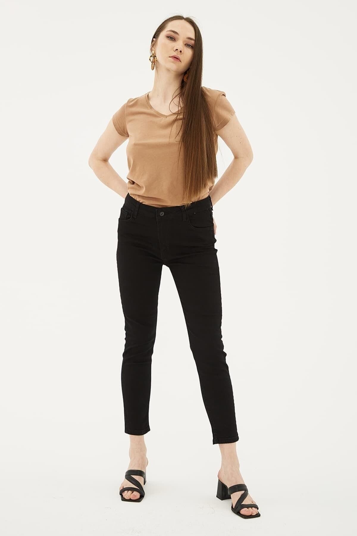 FASHION FRIENDS KADIN DENİM PANTOLON 23K0565K1