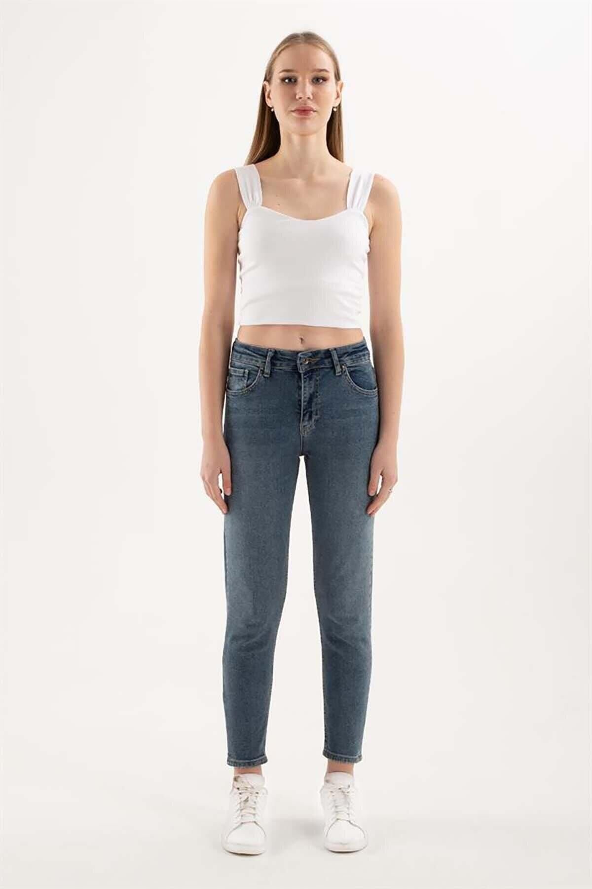 FASHION FRIENDS KADIN DENİM PANTOLON 23K0792K1