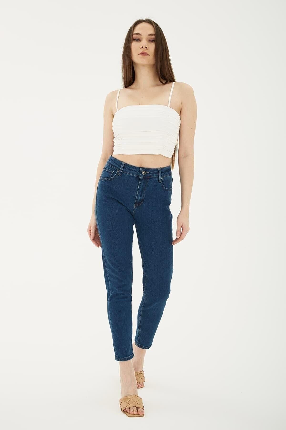 FASHION FRIENDS KADIN DENİM PANTOLON 23K0792K1
