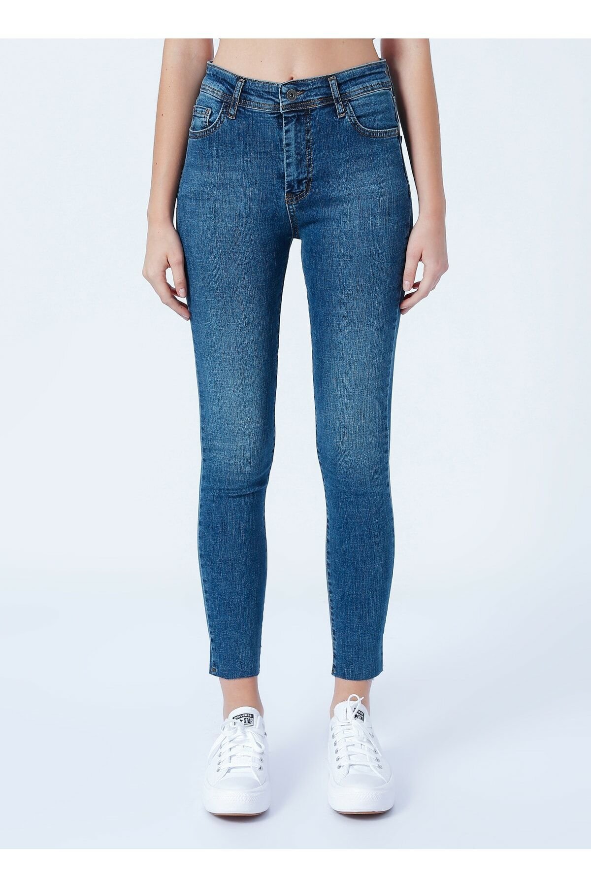 FASHION FRIENDS KADIN DENİM PANTOLON 22K0367K1