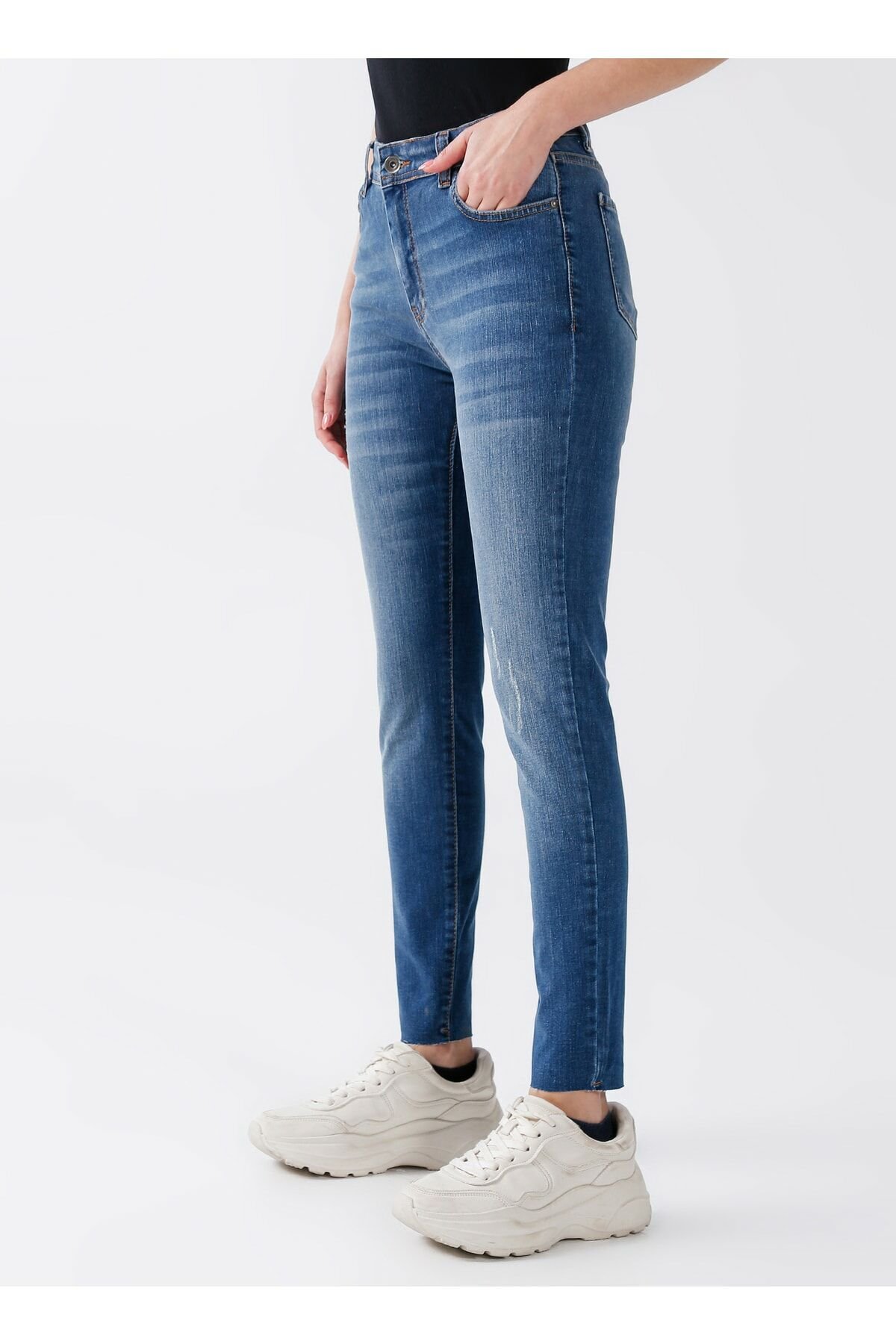 FASHION FRIENDS KADIN DENİM PANTOLON 22K0367K1