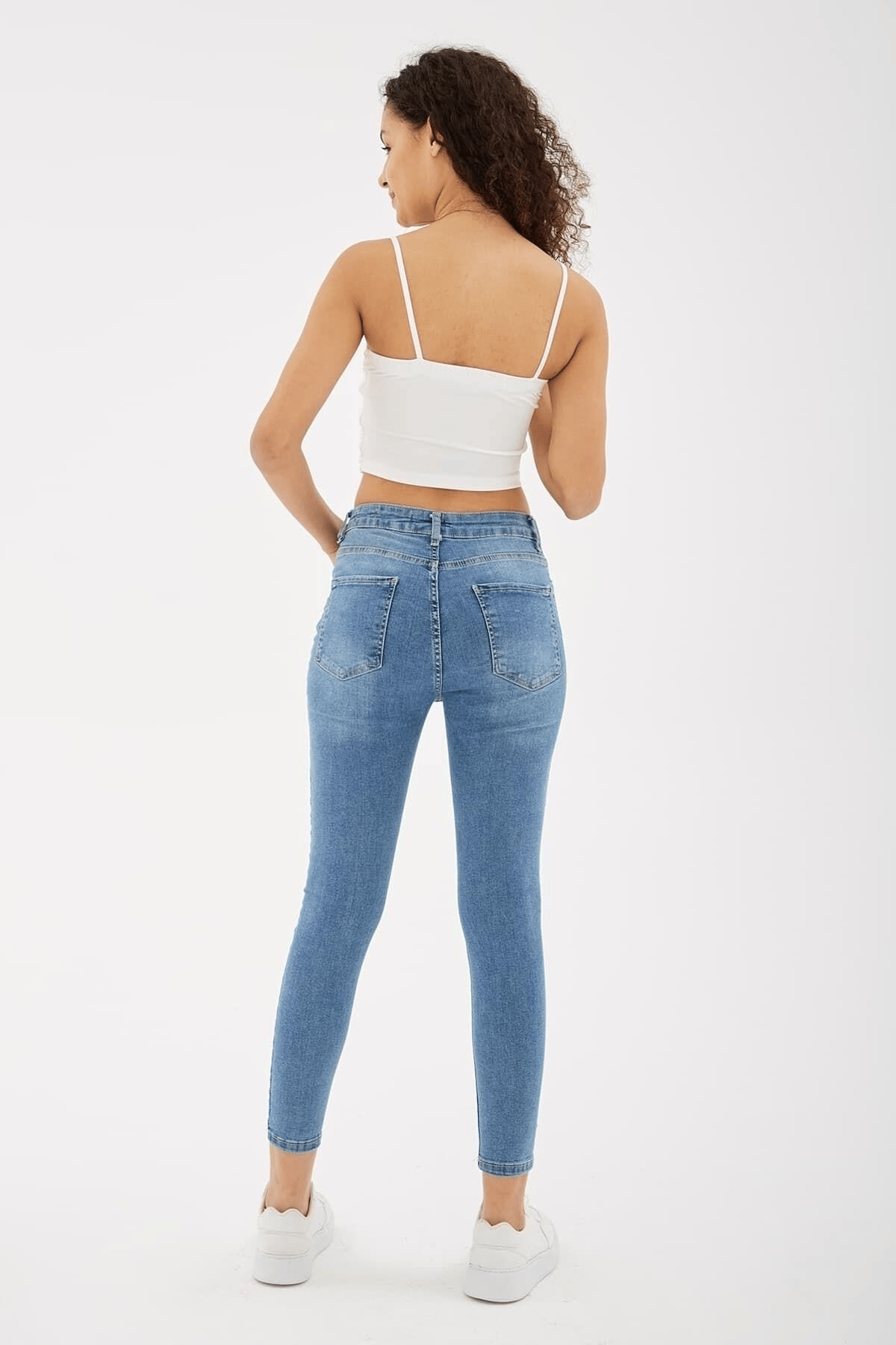FASHION FRIENDS KADIN DENİM PANTOLON 24K0565K1