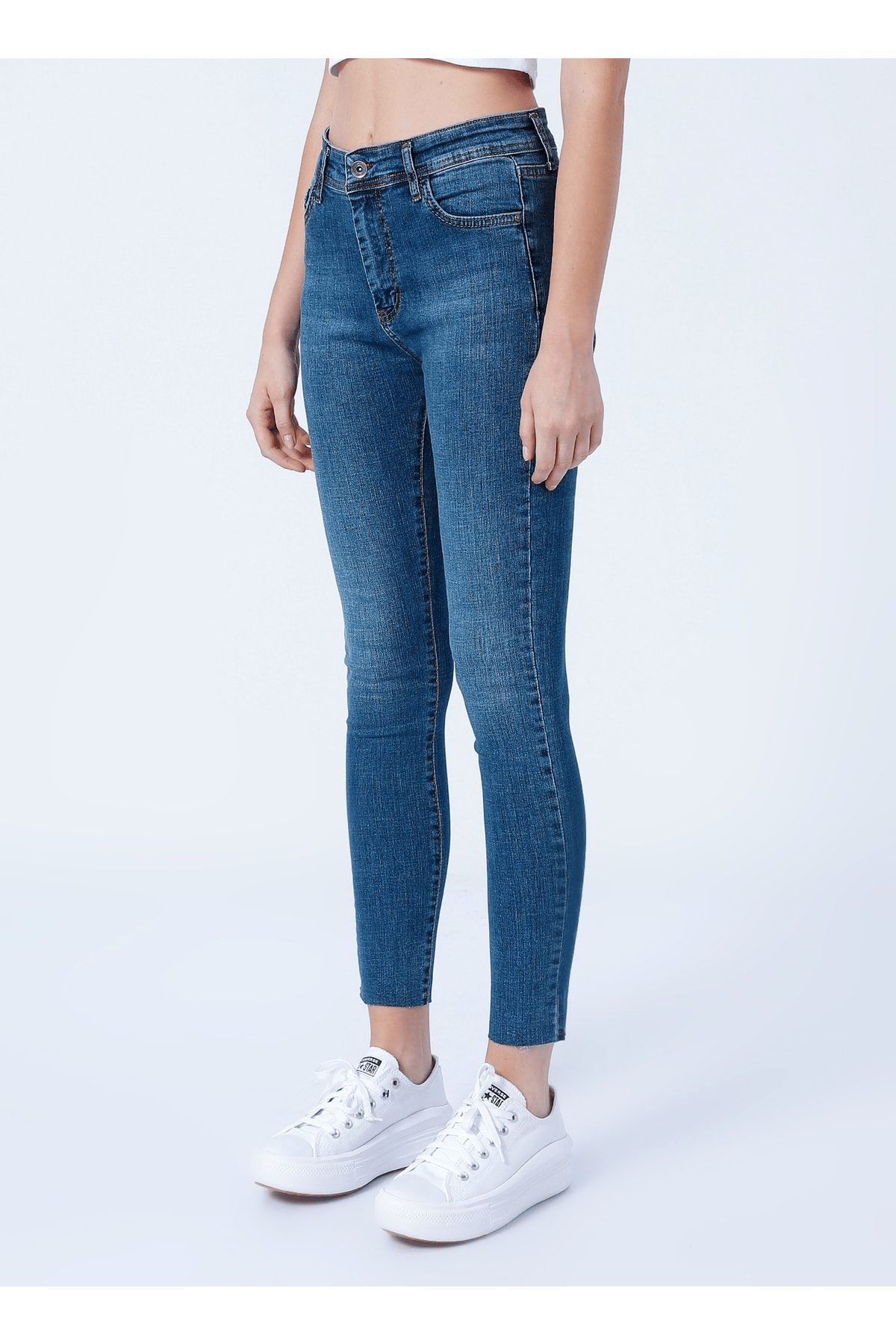 FASHION FRIENDS KADIN DENİM PANTOLON 22K0367K1