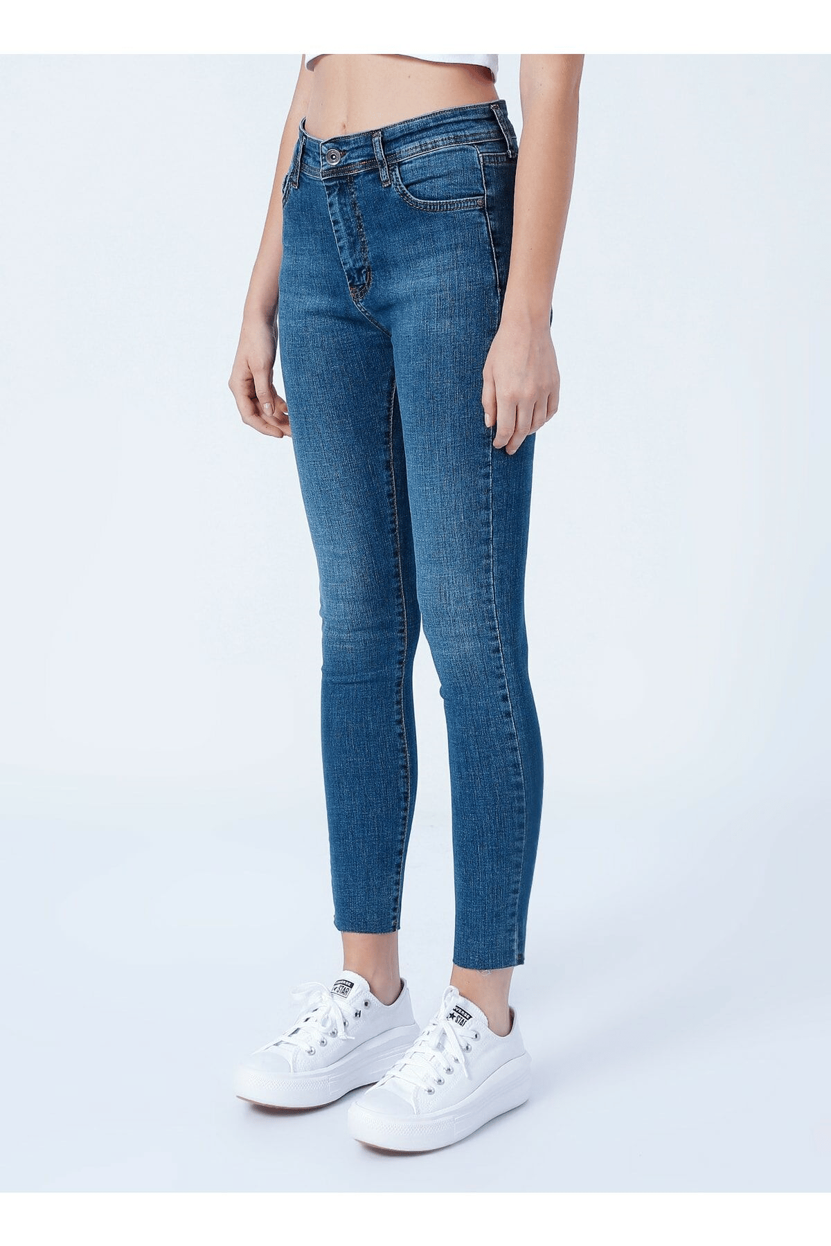FASHION FRIENDS KADIN DENİM PANTOLON 22K0367K1