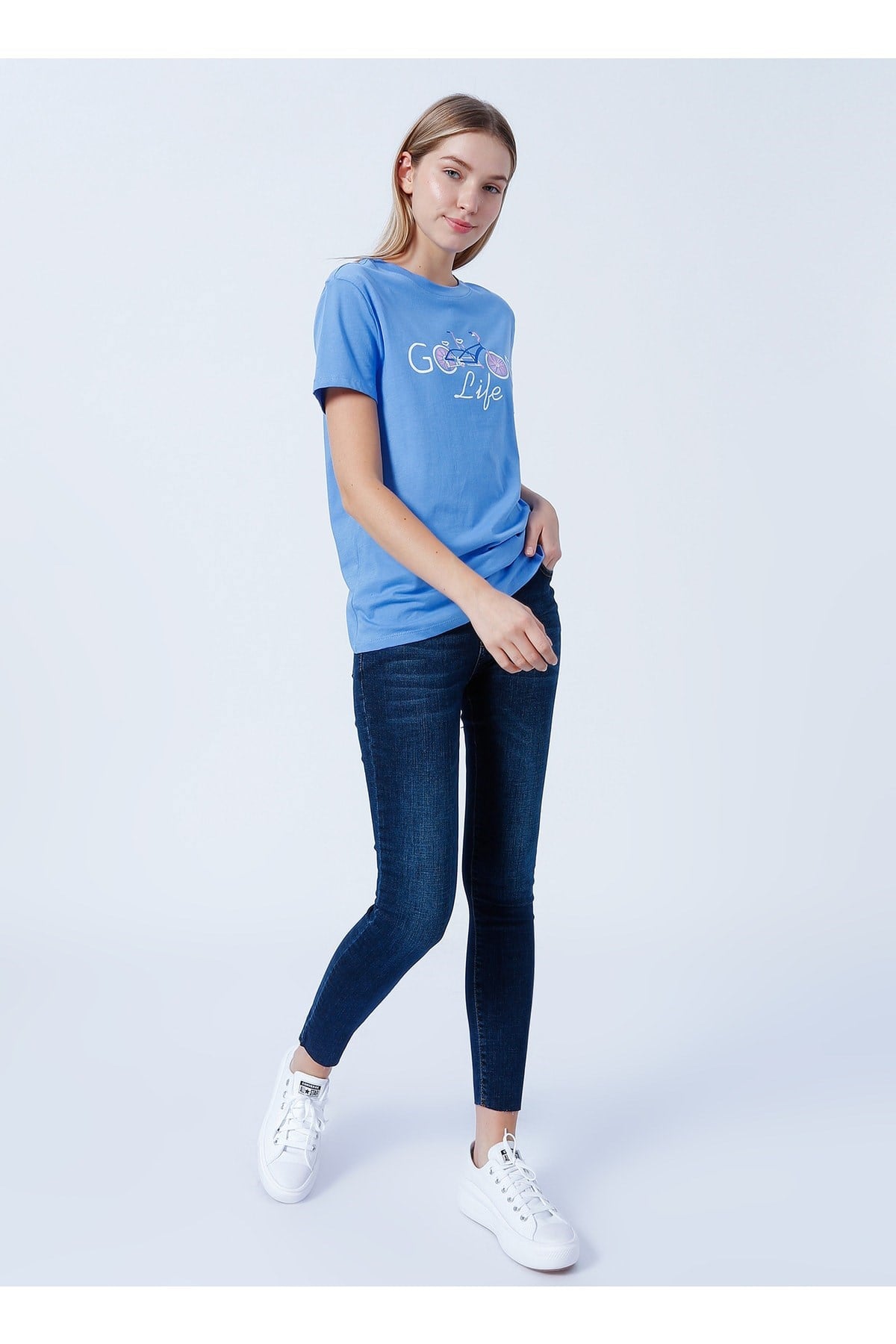 FASHION FRIENDS KADIN DENİM PANTOLON 22K0367K1
