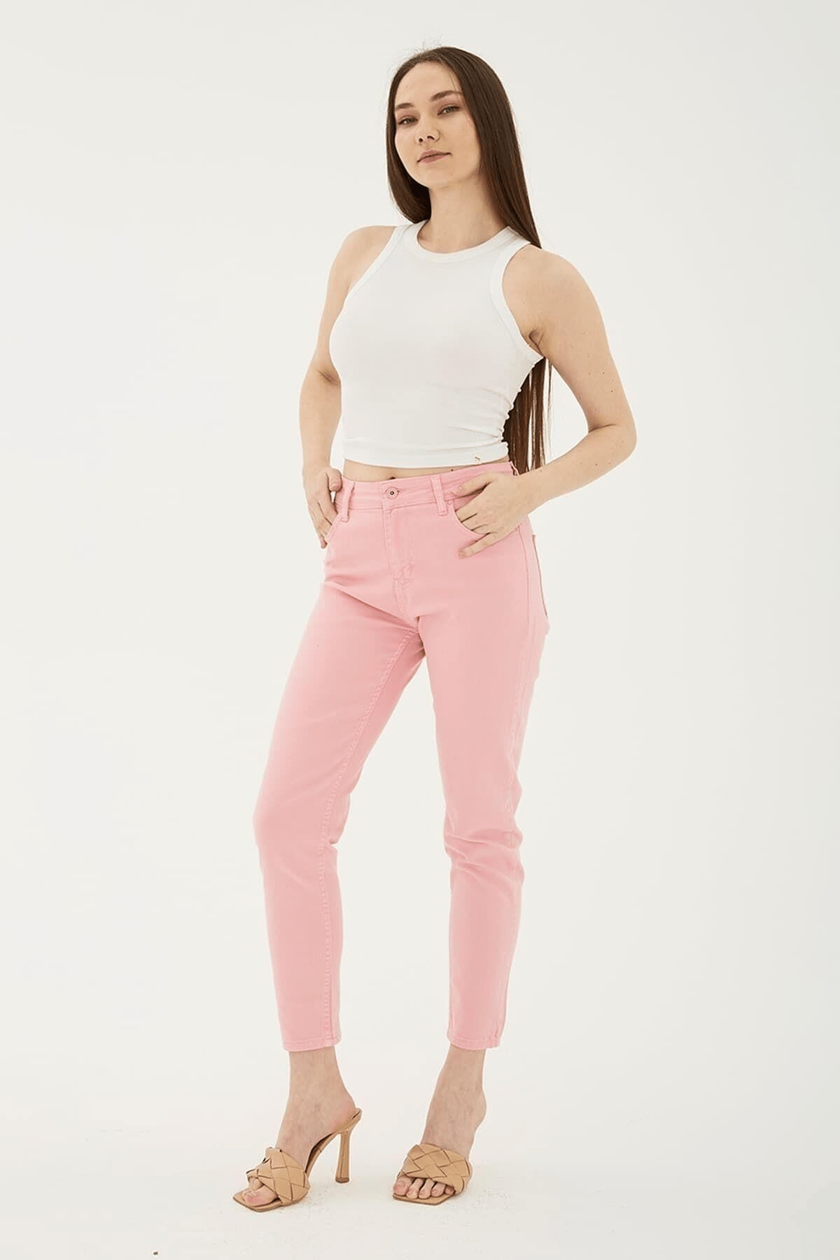 FASHION FRIENDS KADIN MOM PANTOLON 23Y-PNT0534K1