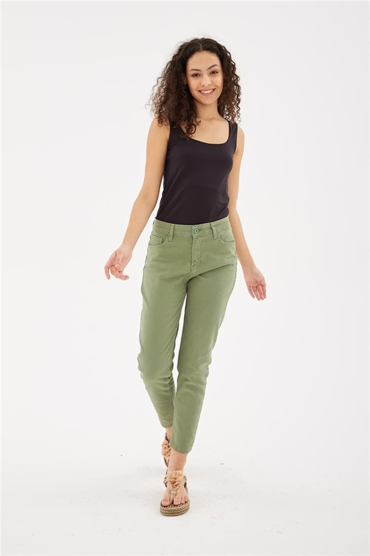 FASHION FRIENDS KADIN MOM PANTOLON 23Y-PNT0534K1