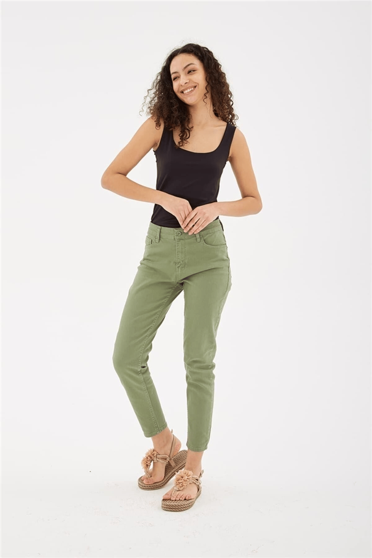 FASHION FRIENDS KADIN MOM PANTOLON 23Y-PNT0534K1