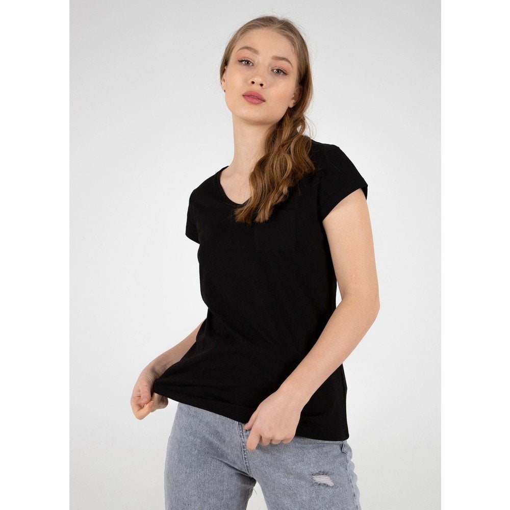 FASHİON FRİENDS KADIN V YAKA T-SHİRT 22Y0147K1