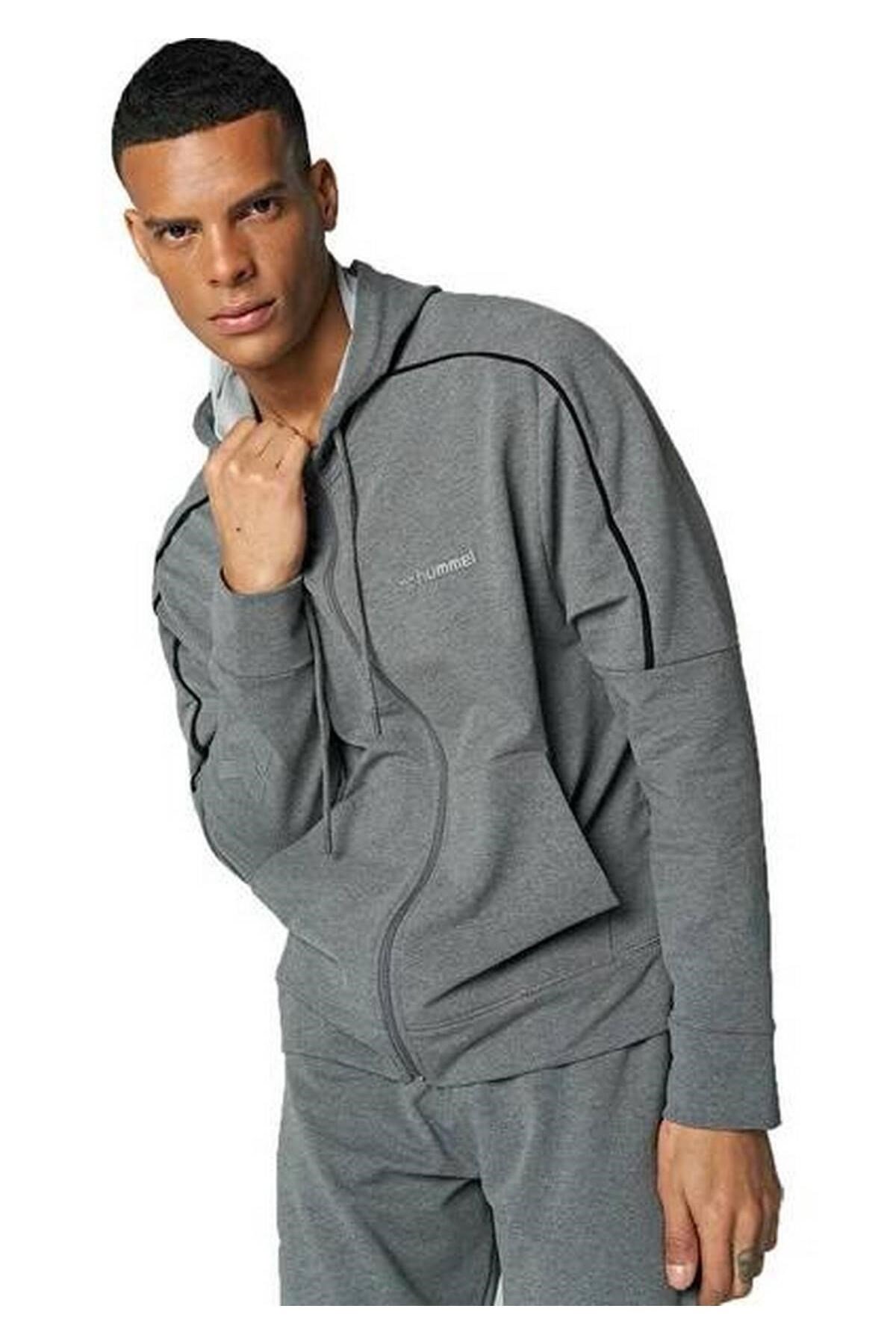 HUMMEL ERKEK FERMUARLI SWEATSHIRT 922104