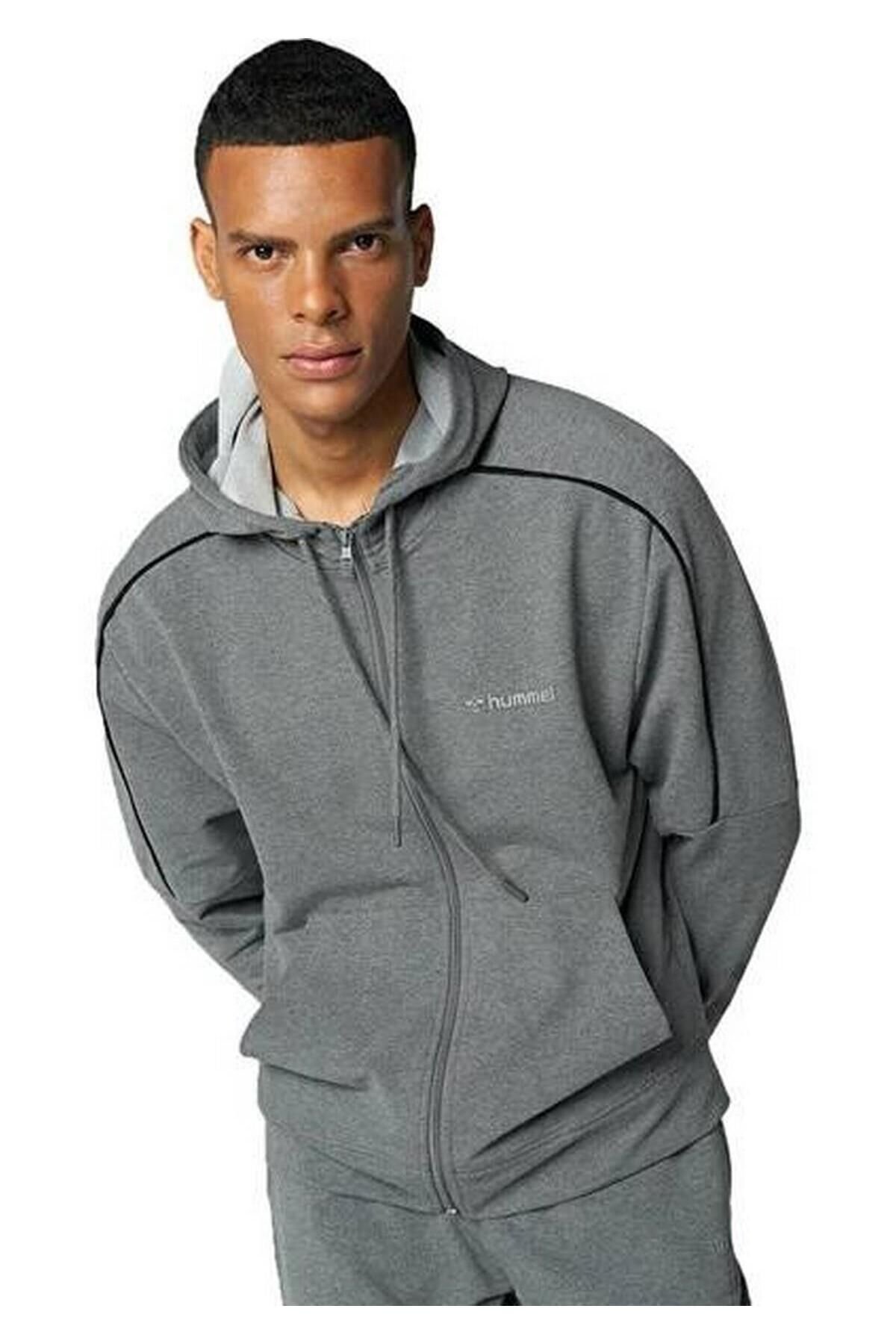 HUMMEL ERKEK FERMUARLI SWEATSHIRT 922104