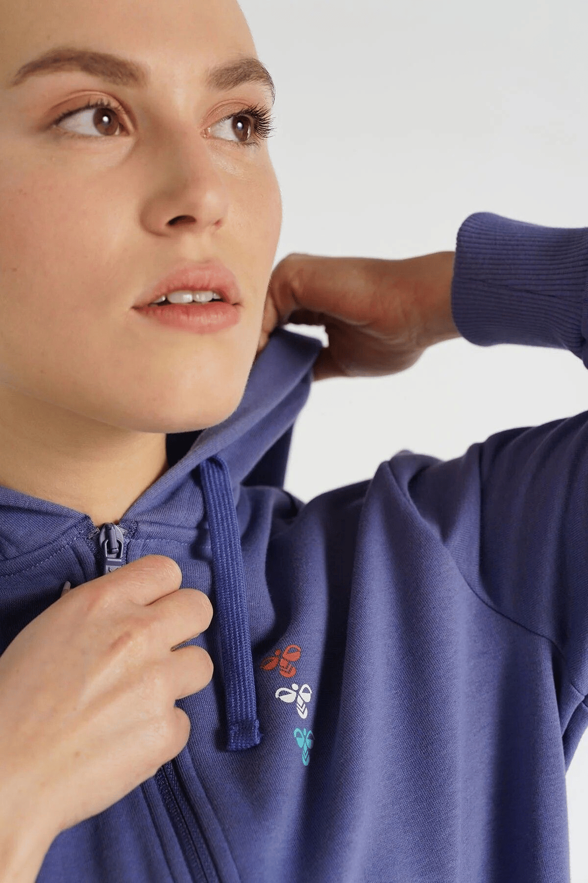 HUMMEL KADIN EŞOFMAN ÜST DORA ZIP HOODIE 922165