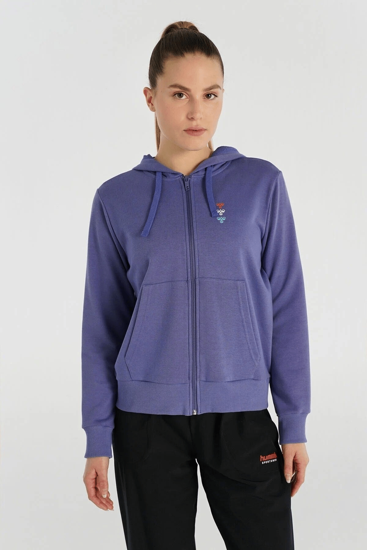 HUMMEL KADIN EŞOFMAN ÜST DORA ZIP HOODIE 922165