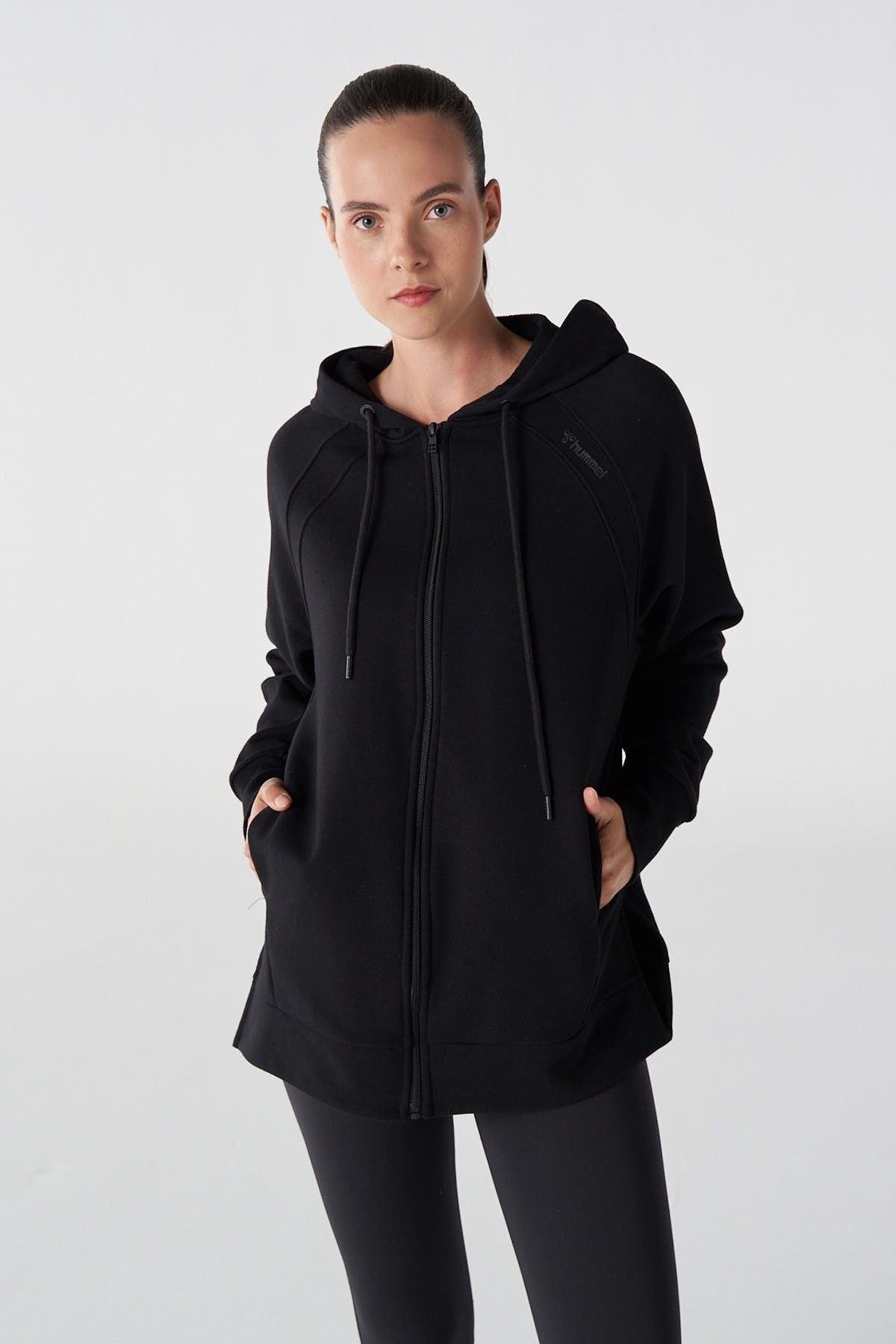 HUMMEL KADIN FERMUARLI HOODIE HMLMAYA OVERSIZE ZIP HOODIE 921803