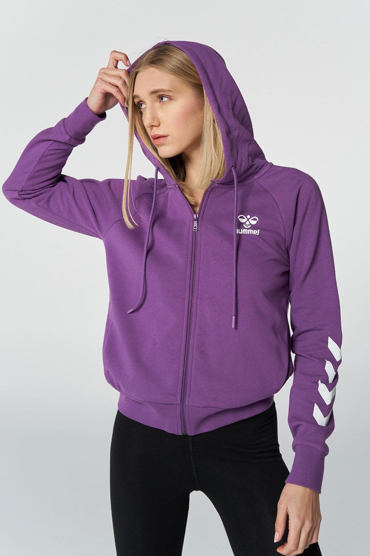 HUMMEL KADIN FERMUARLI HOODIE hmlT-NONI 2.0 ZIP HOODIE 921458