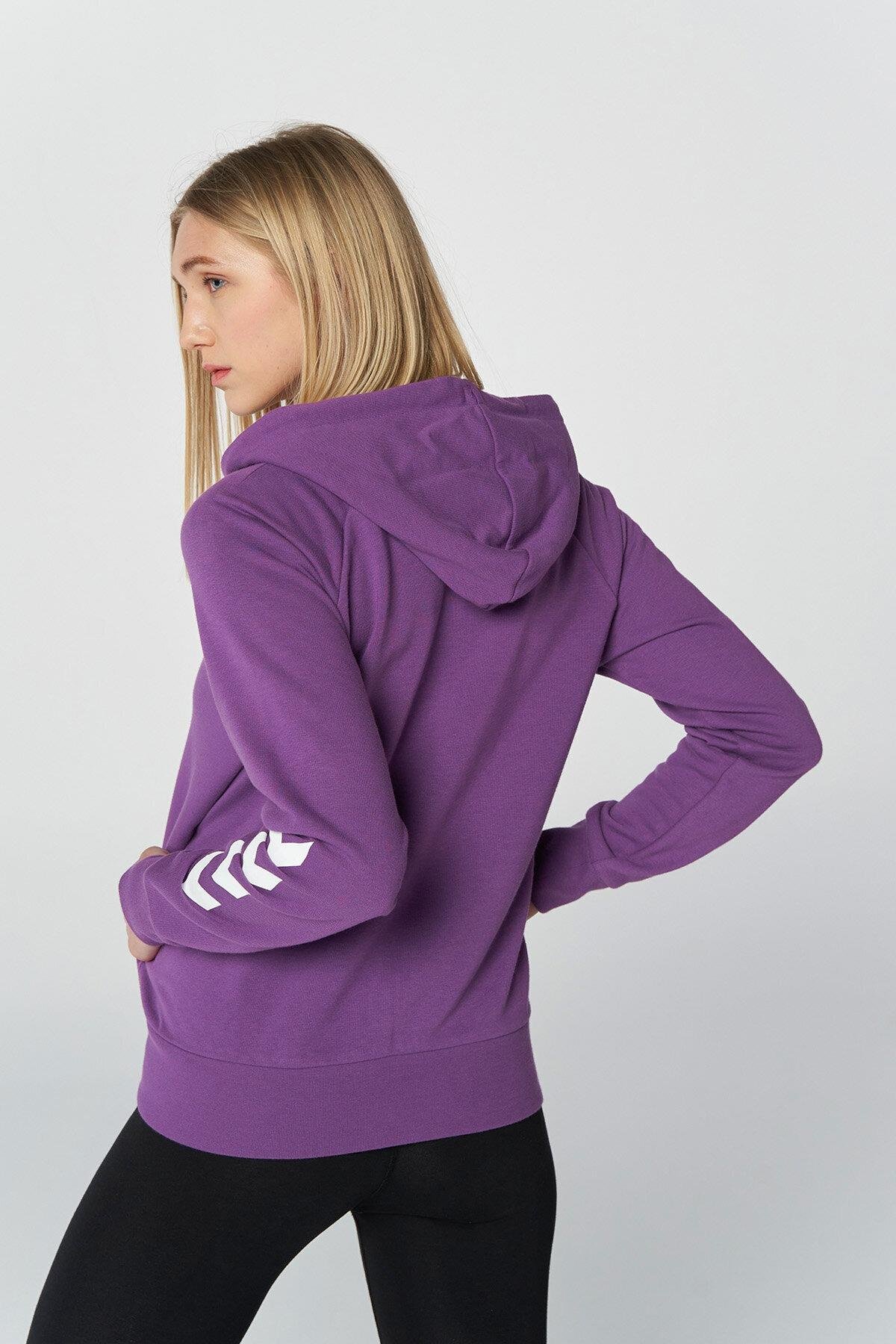 HUMMEL KADIN FERMUARLI HOODIE hmlT-NONI 2.0 ZIP HOODIE 921458