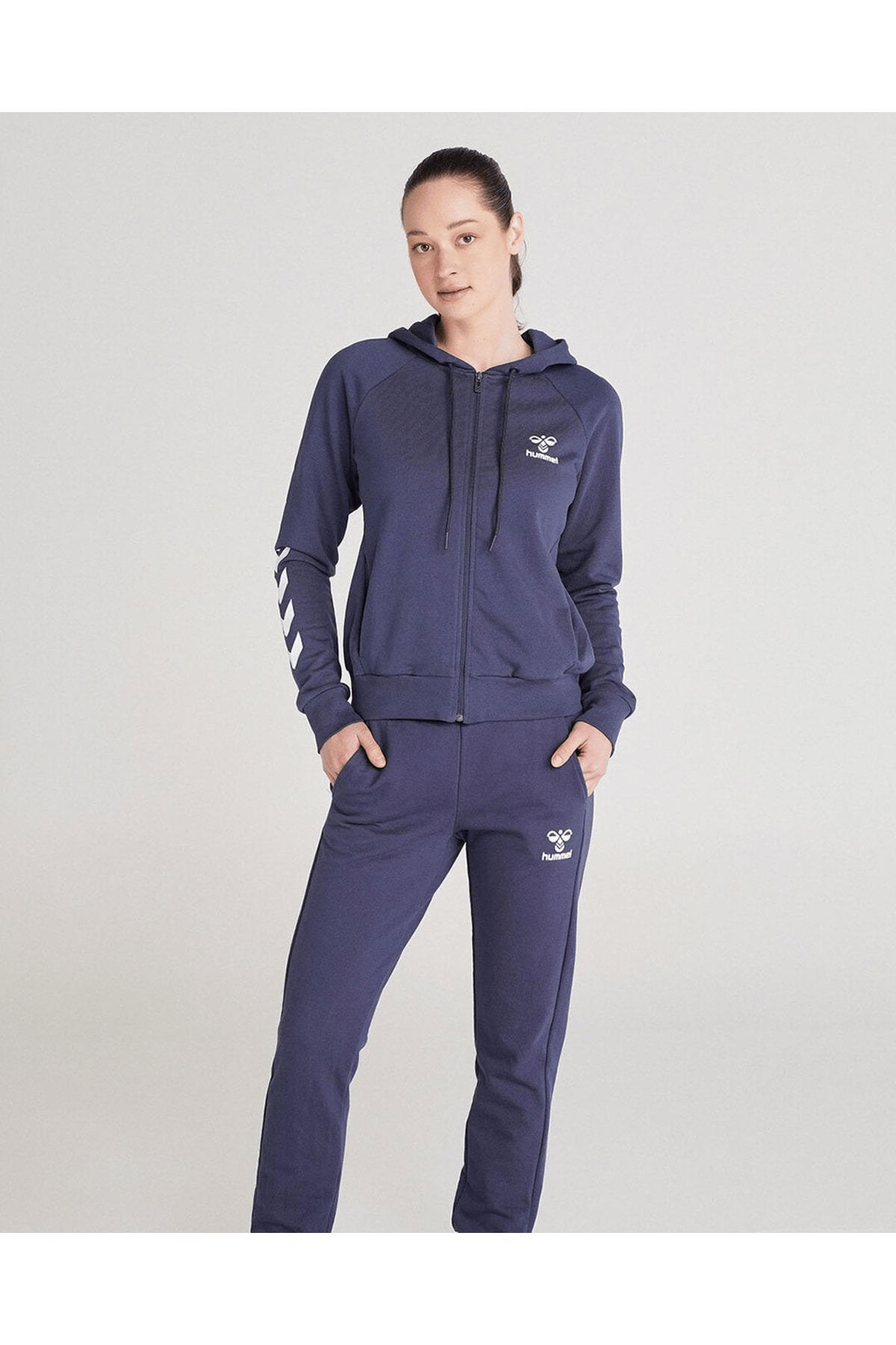 HUMMEL KADIN FERMUARLI HOODIE hmlT-NONI 2.0 ZIP HOODIE 921458