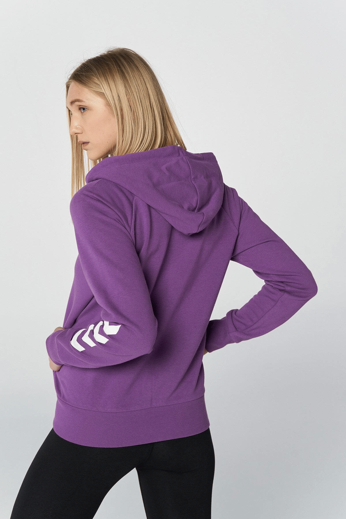 HUMMEL KADIN FERMUARLI HOODIE hmlT-NONI 2.0 ZIP HOODIE 921458