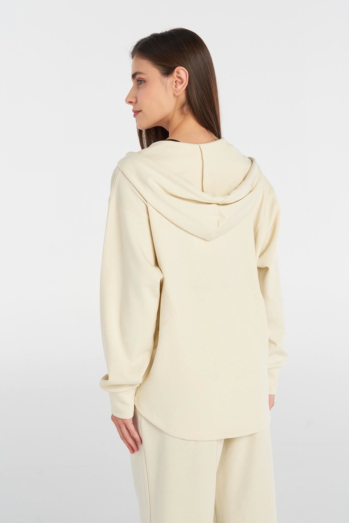 HUMMEL KADIN FERMUARLI HOODIE INBAR ZIP HOODIE 921984