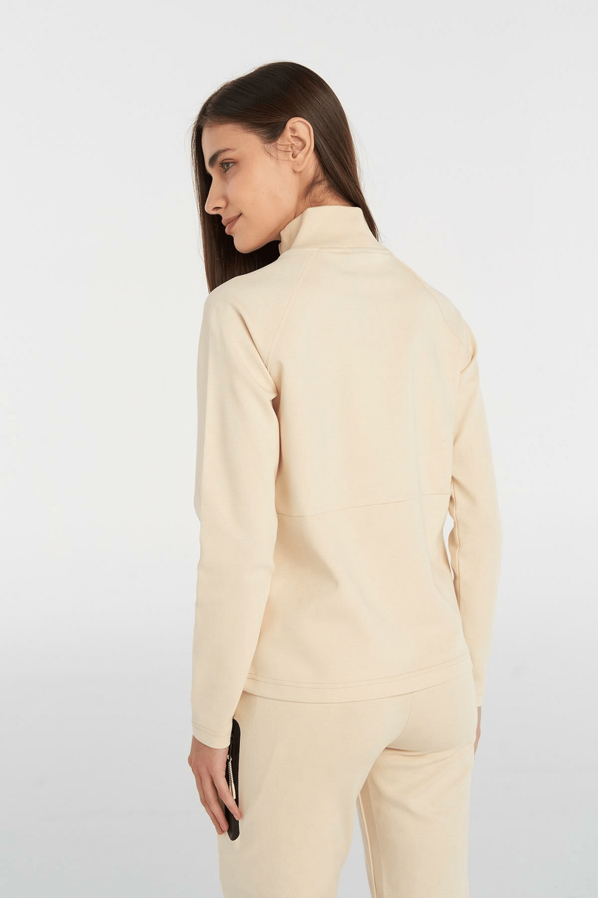 HUMMEL KADIN FERMUARLI SWEATSHIRT FUYU ZIP NECK SWEATSHIRT 921960