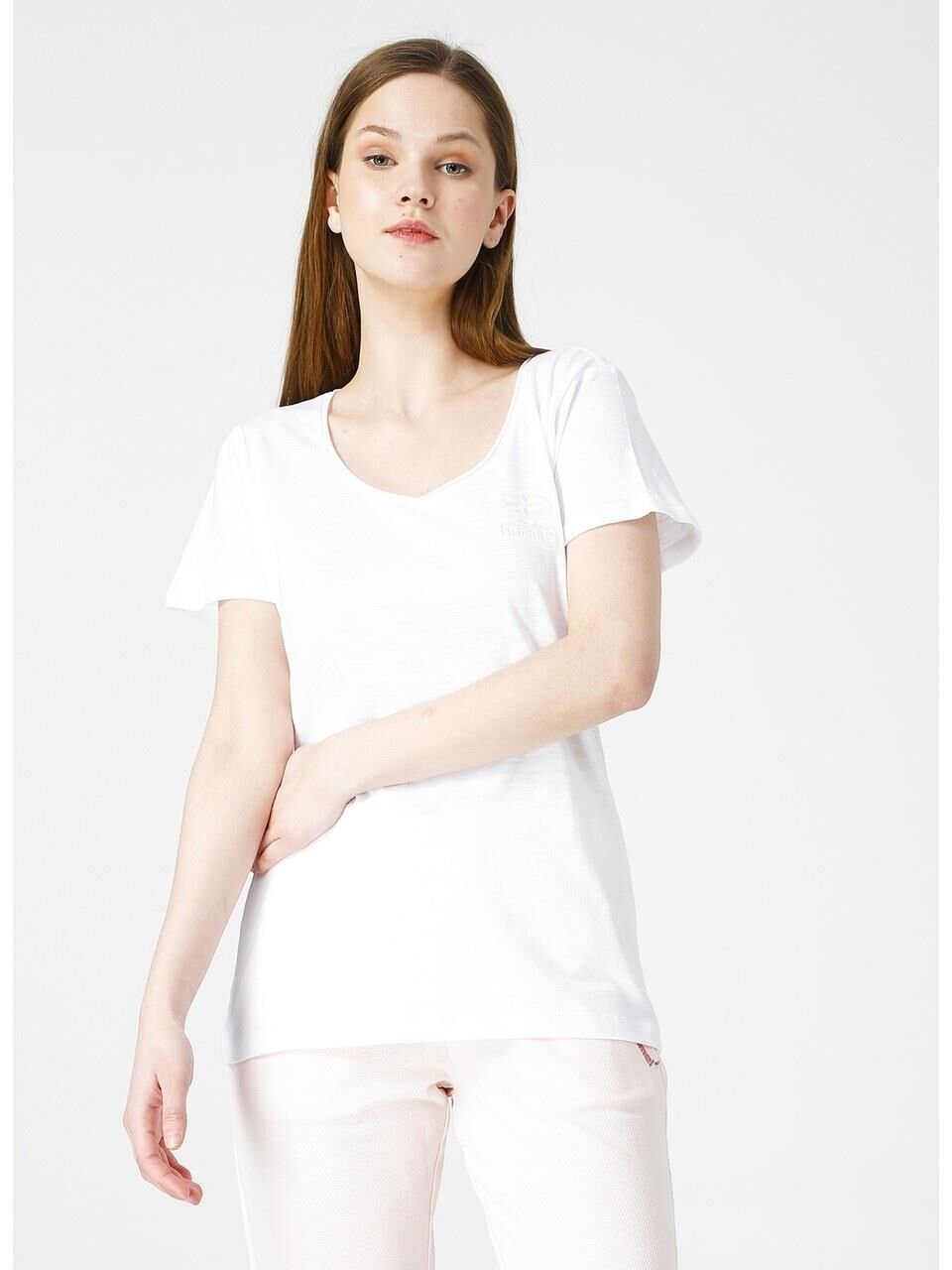 HUMMEL KADIN KISA KOL T-SHIRT ALMA T-SHIRT S/S TEE